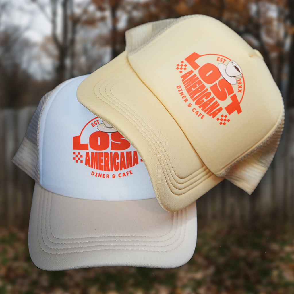 Lost Americana Diner MGK inspired Trucker Hat