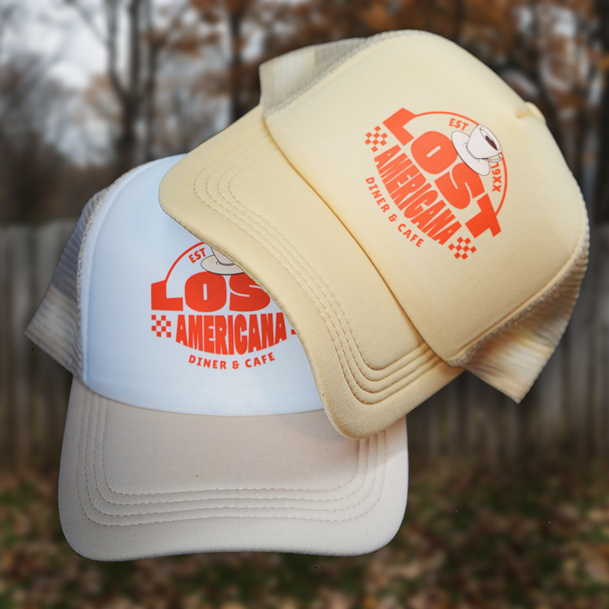 Lost Americana Diner MGK inspired Trucker Hat