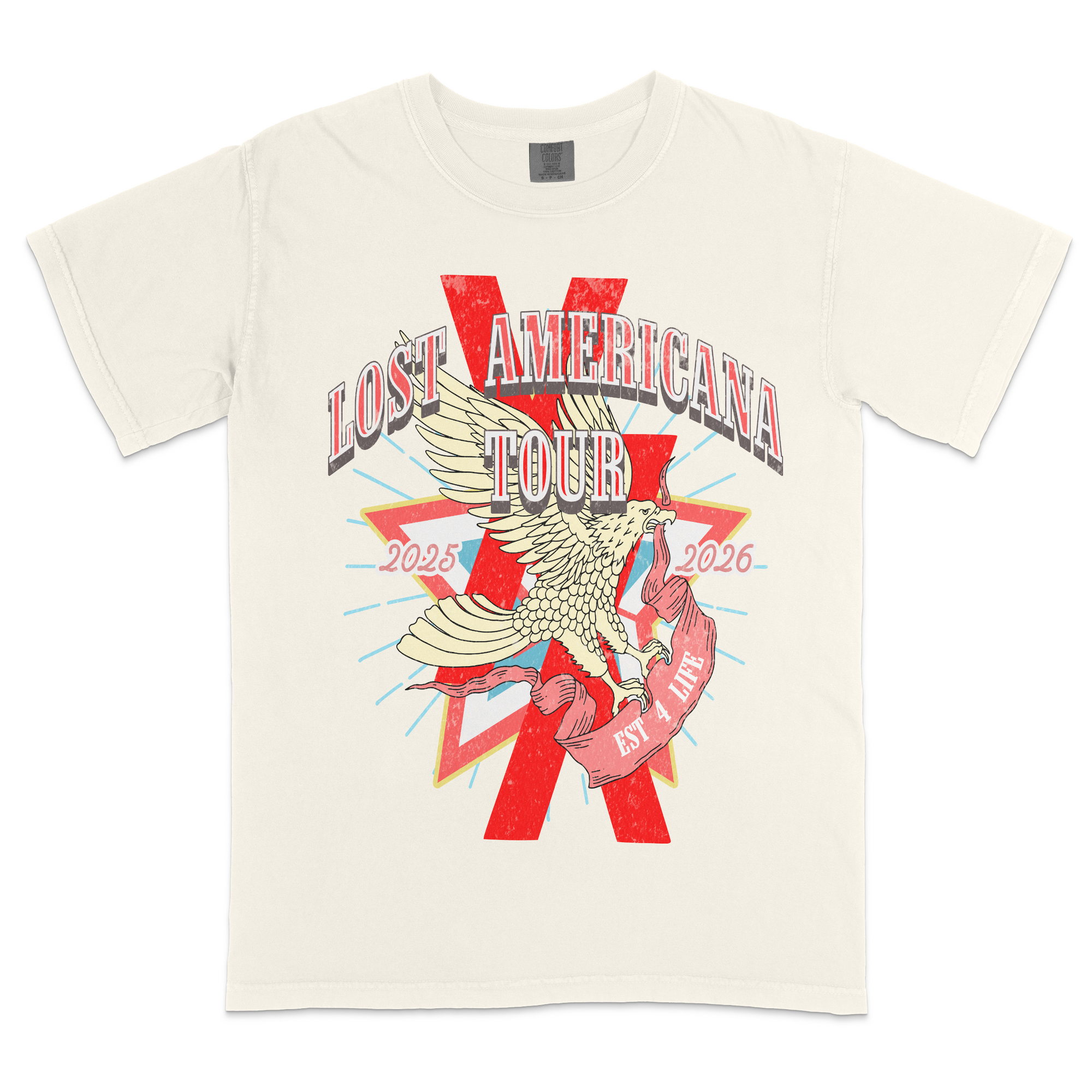 Lost Americana Tour Eagle T-shirt