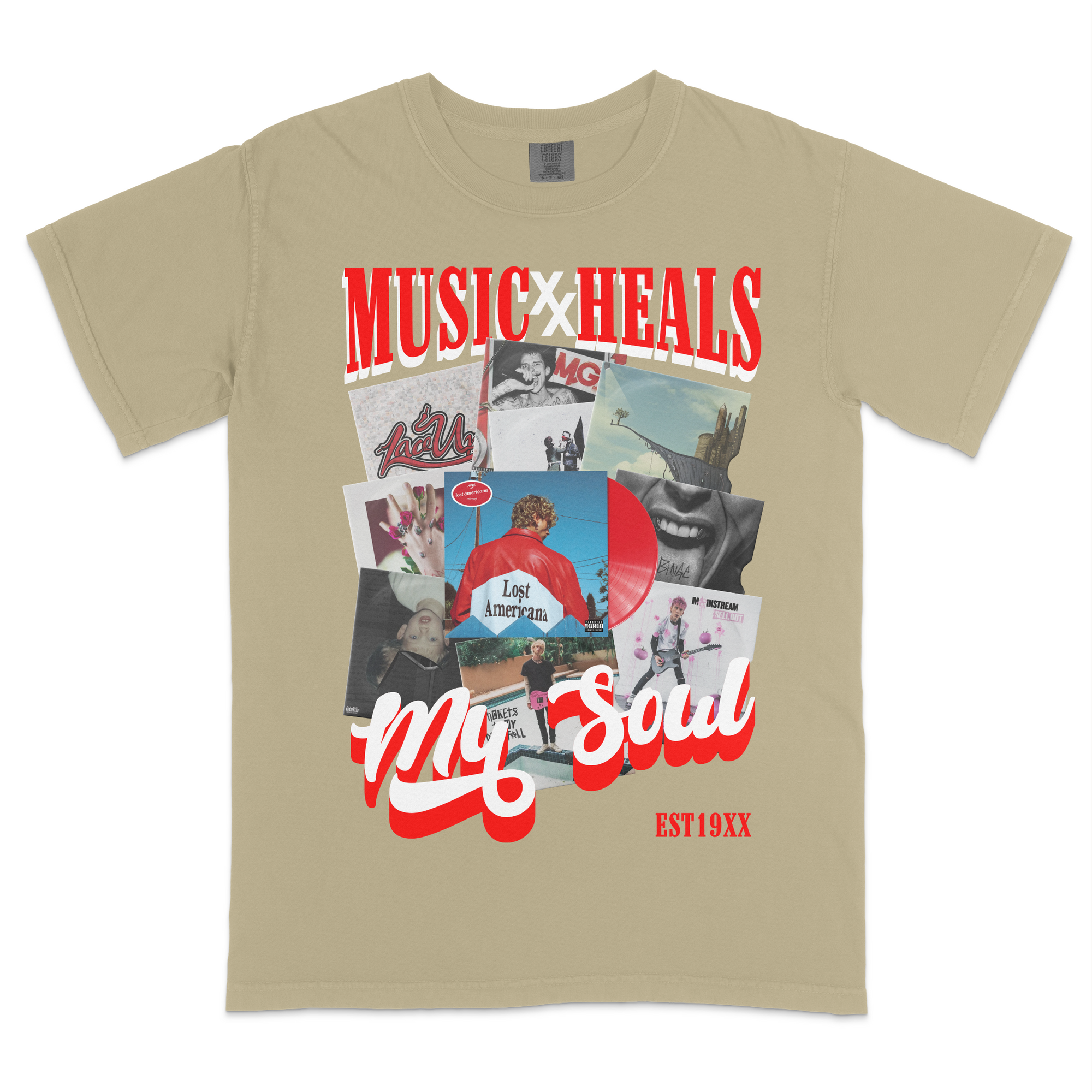 Music Heals My Soul 2.0 MGK inspired T-shirt
