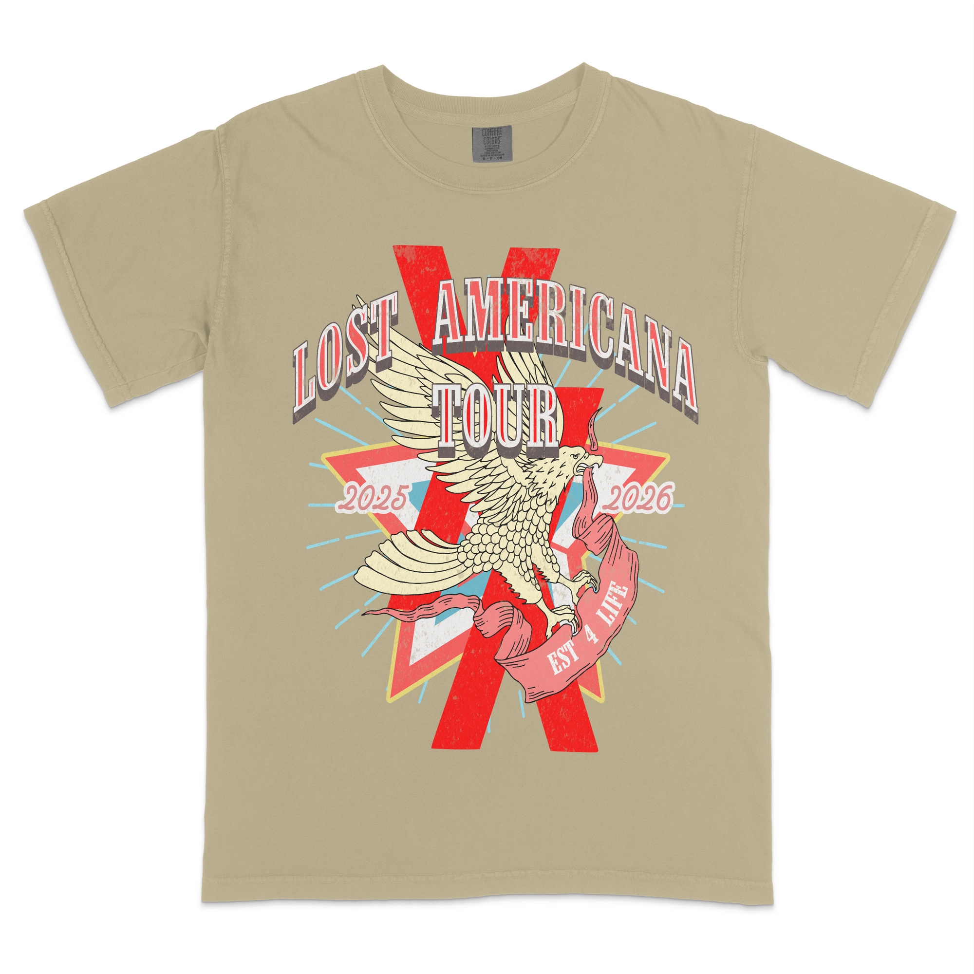 Lost Americana Tour Eagle T-shirt