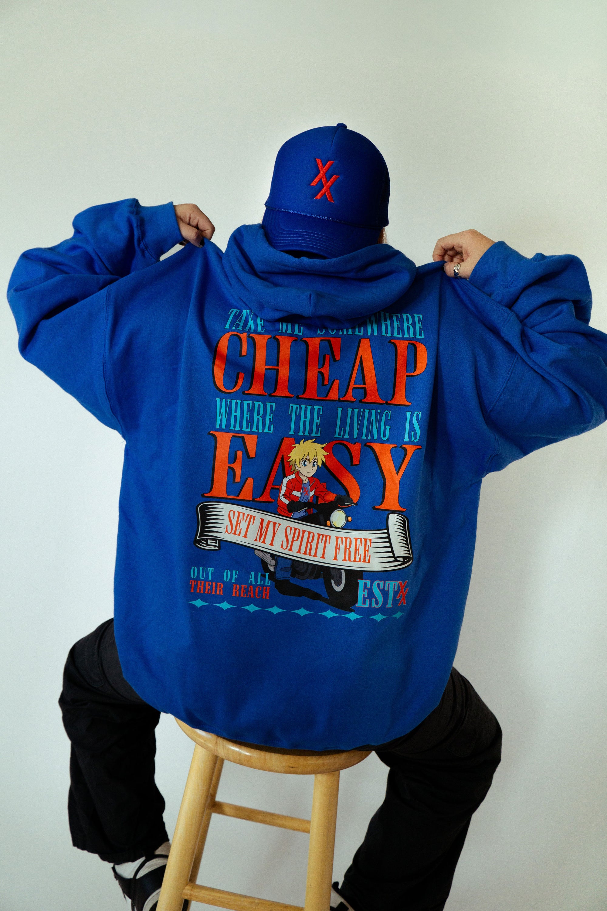 Set My Spirit Free SoftStyle Hoodie