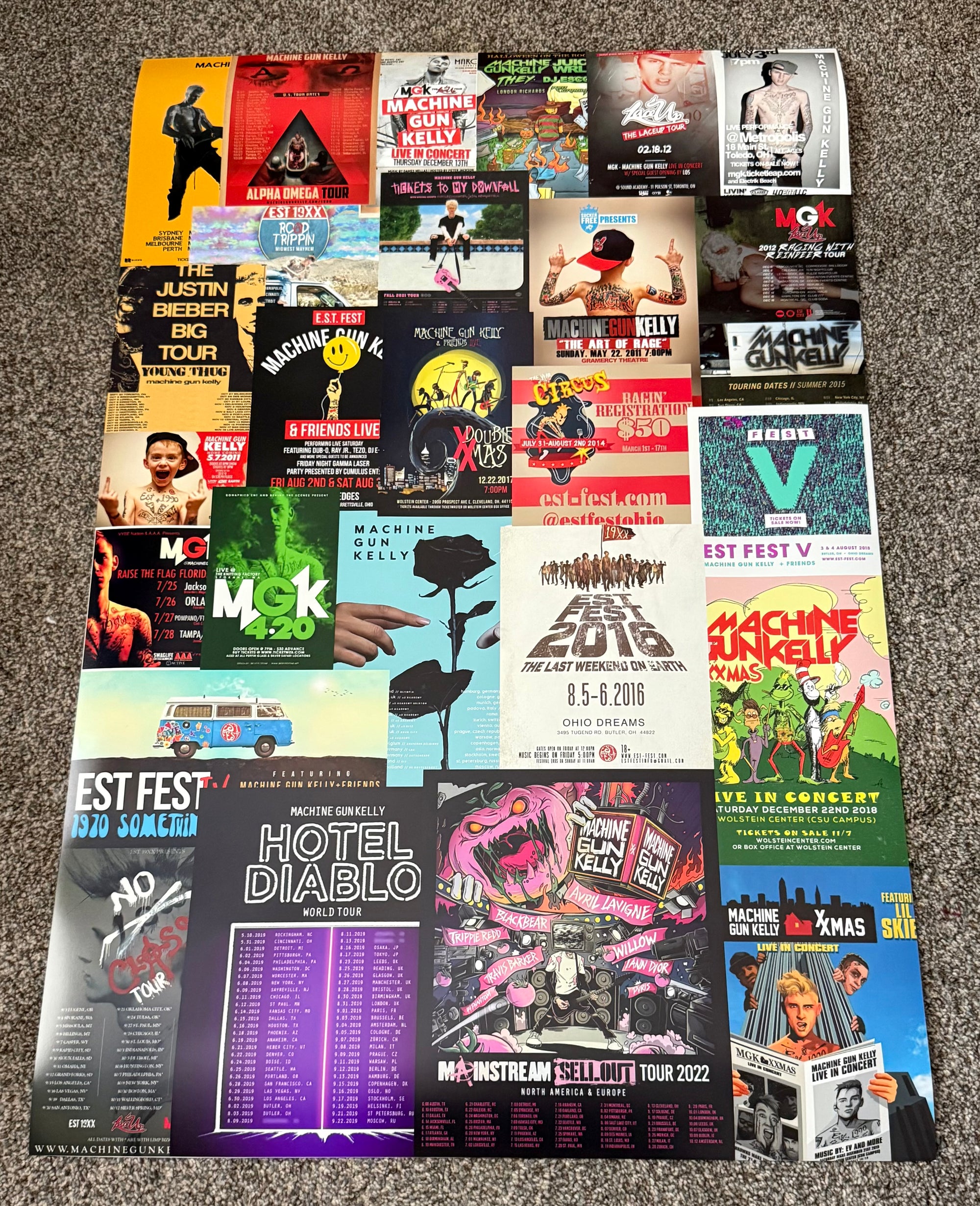 MGK Concert Flyer Collage Poster *PRE-ORDER*