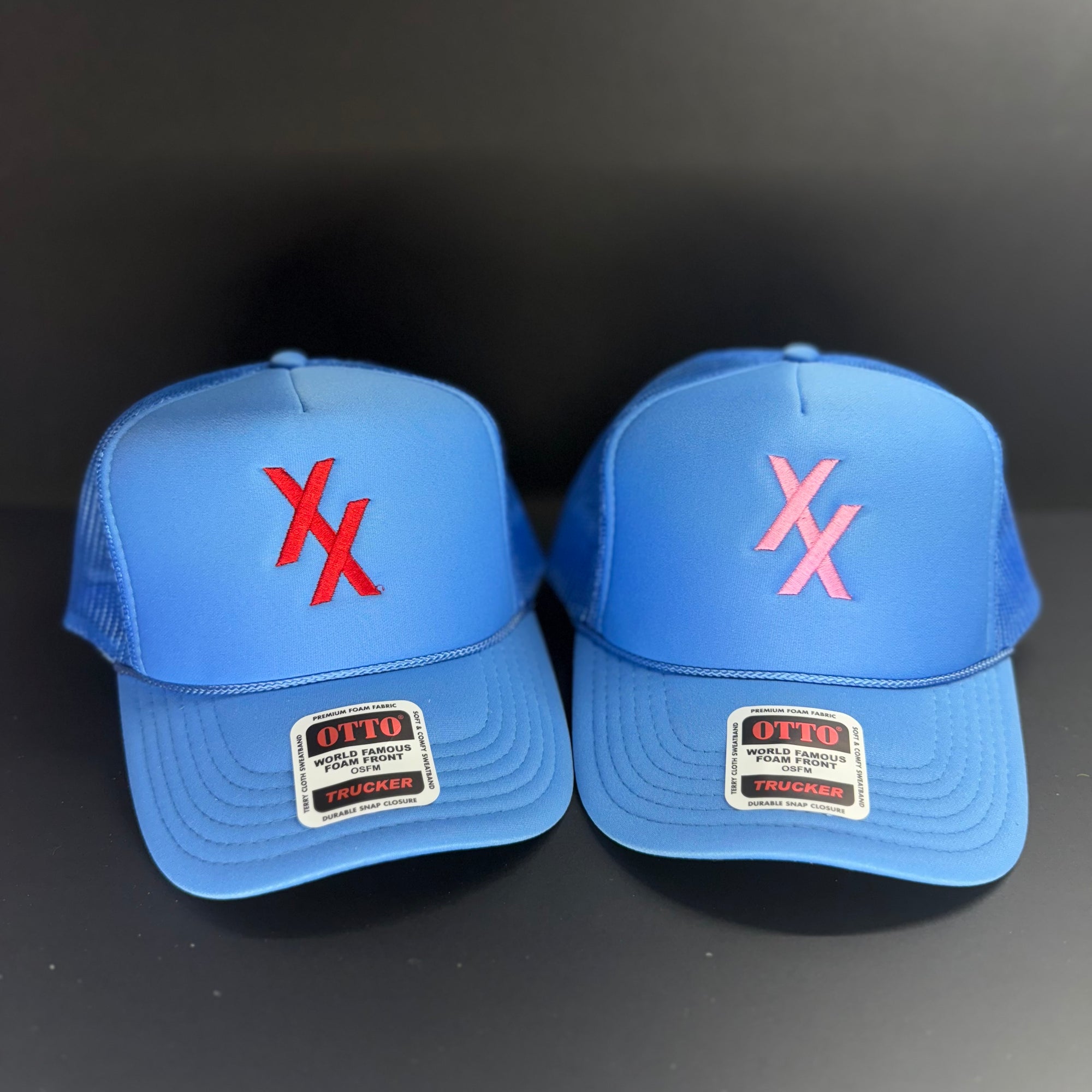 Blue EST Themed Otto Foam Trucker Hat