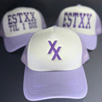 Lavender EST Themed Trucker Hat
