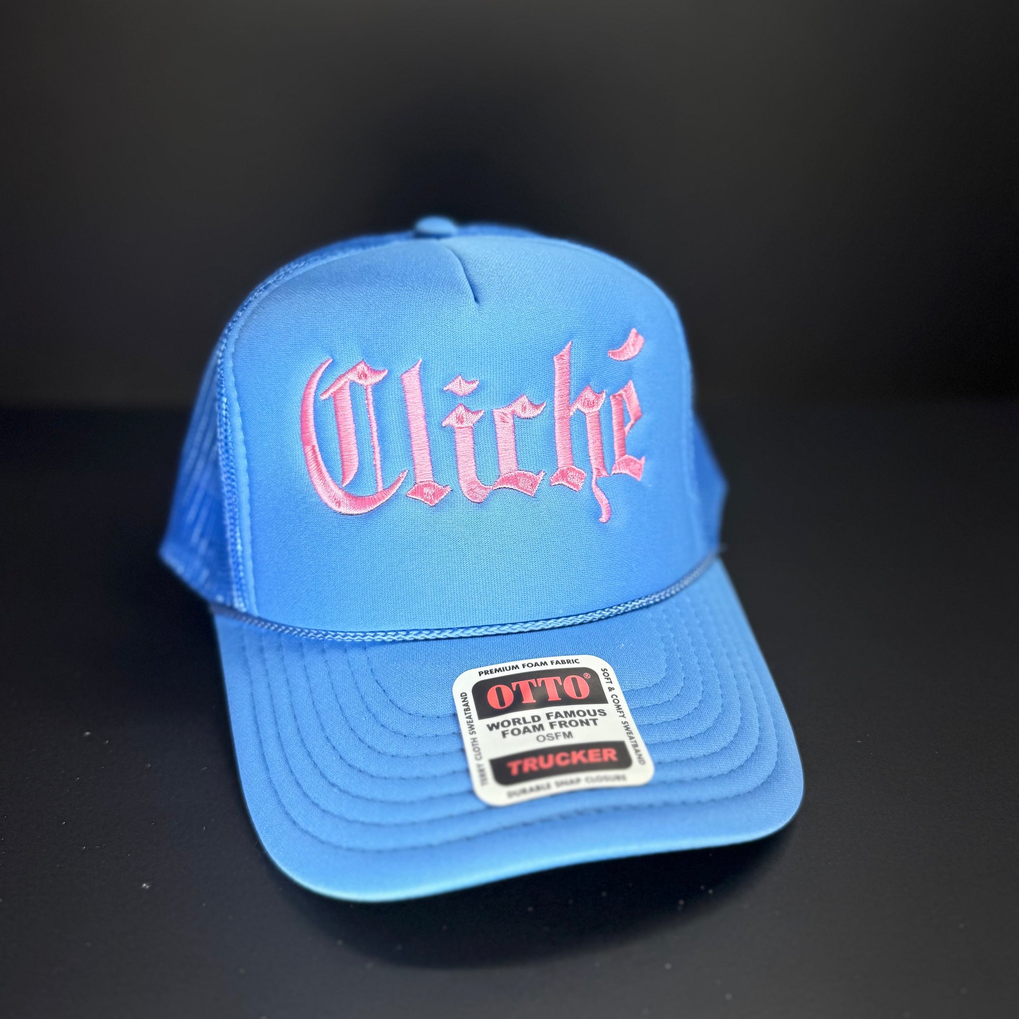 Blue EST Themed Otto Foam Trucker Hat