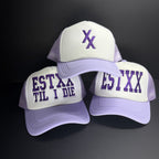 Lavender EST Themed Trucker Hat