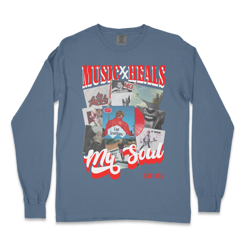 Music Heals My Soul 2.0 Long Sleeve T-shirt