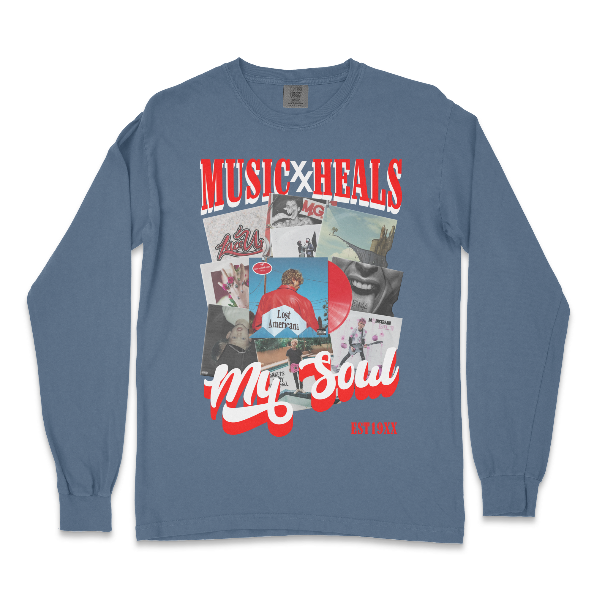Music Heals My Soul 2.0 Long Sleeve T-shirt