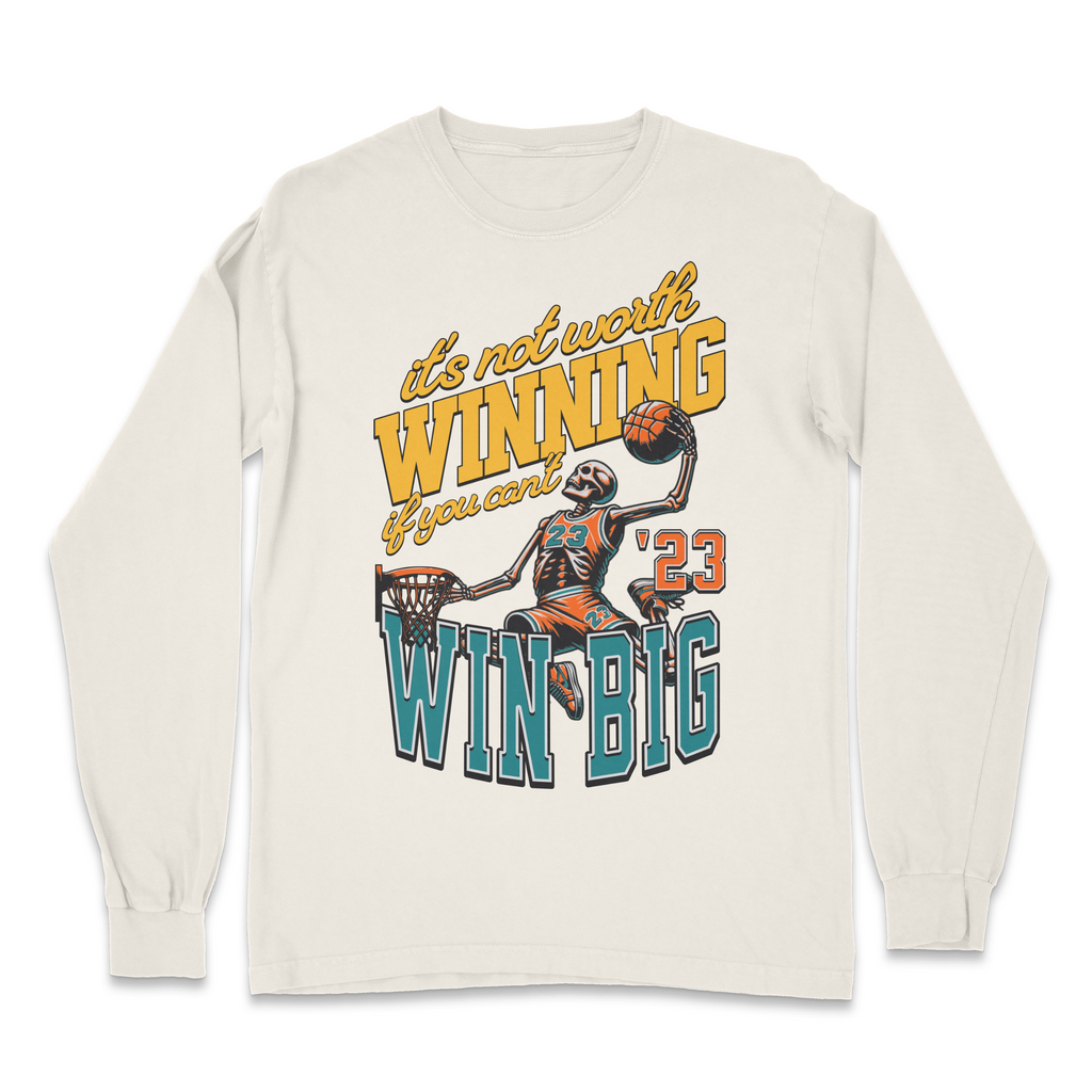 ADTR inspired Win Big Long Sleeve T-shirt