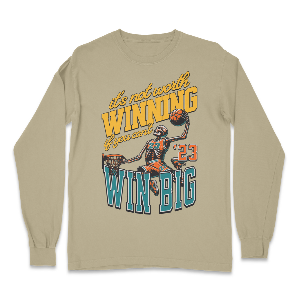 ADTR inspired Win Big Long Sleeve T-shirt