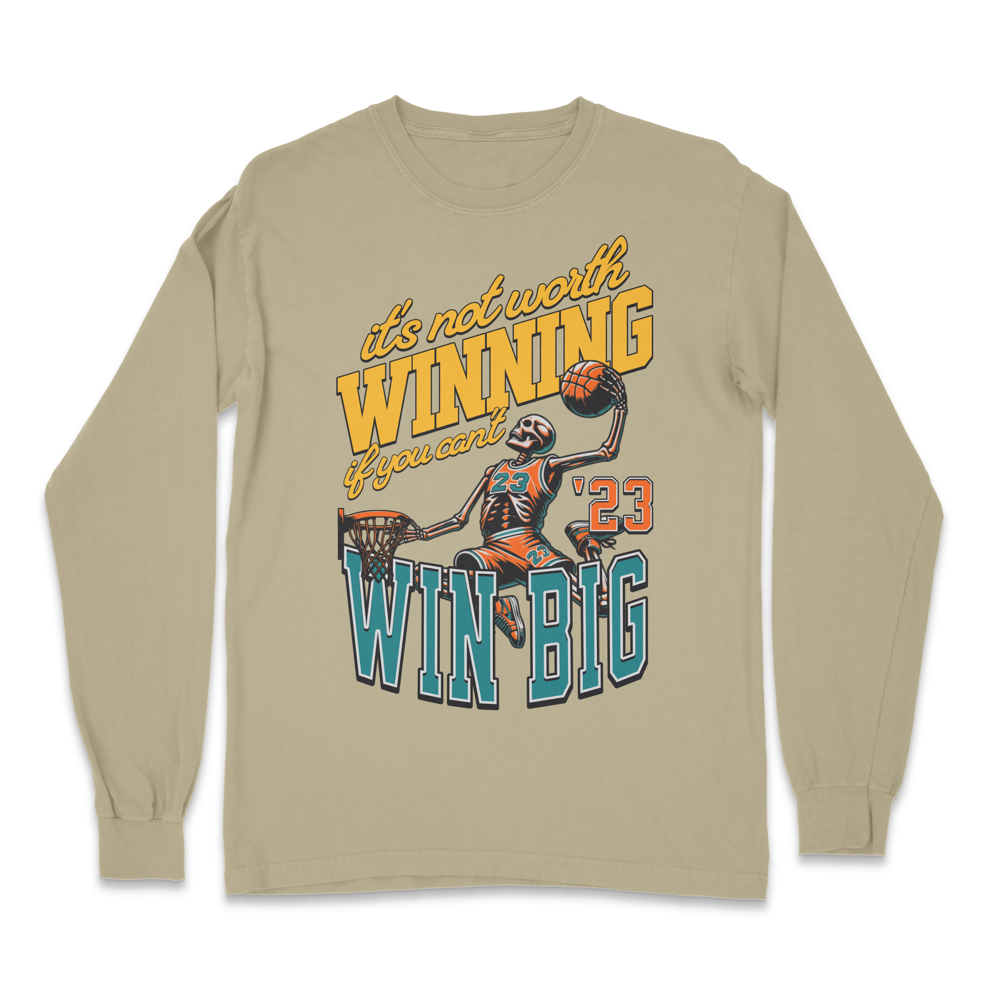 ADTR inspired Win Big Long Sleeve T-shirt
