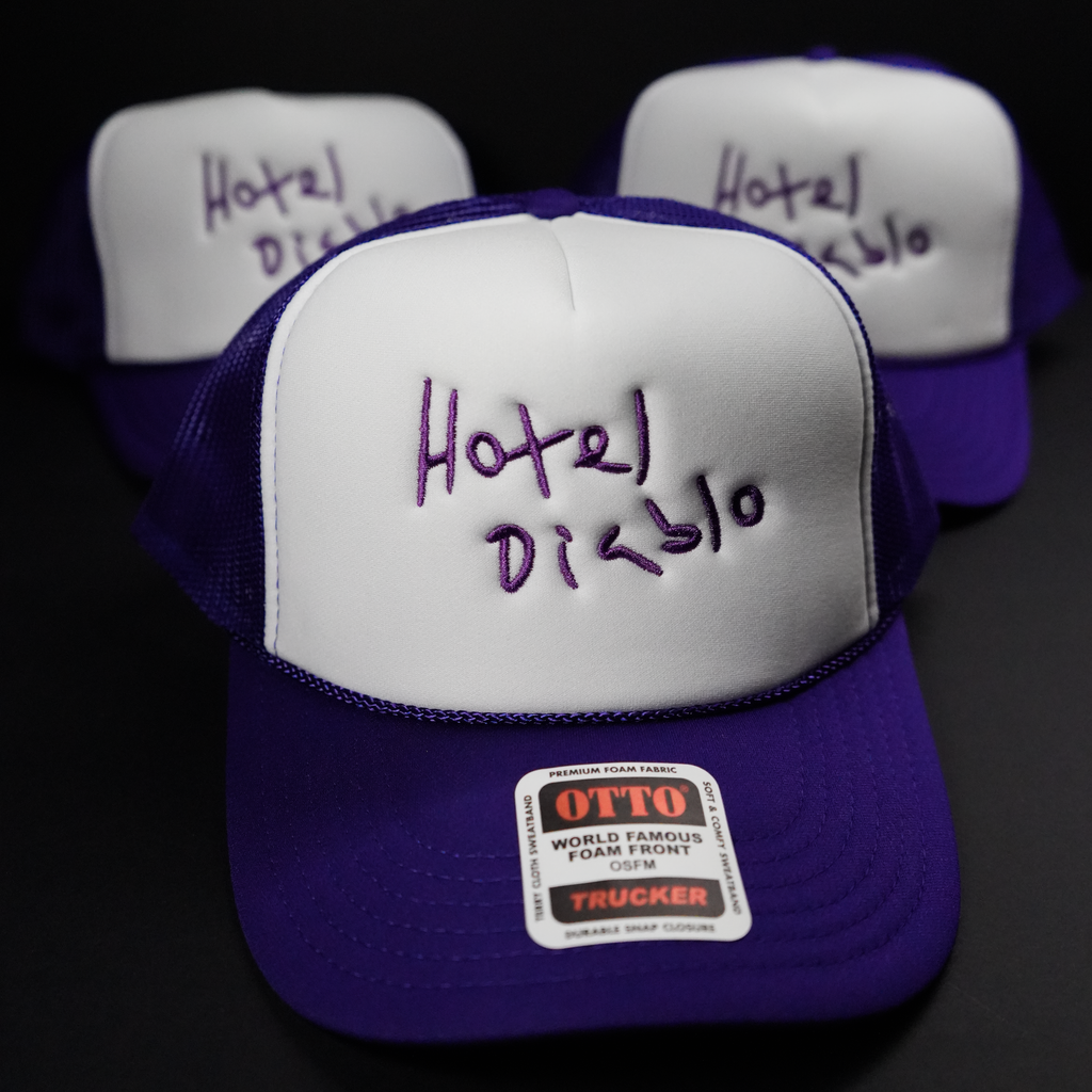 Purple Hotel Diablo Otto Foam Trucker Hat