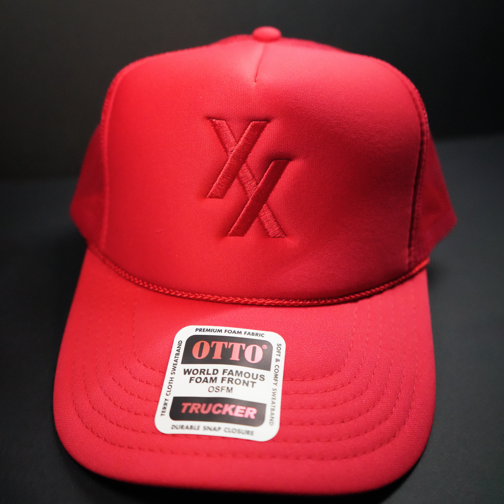 Red XX Otto Foam Trucker Hat