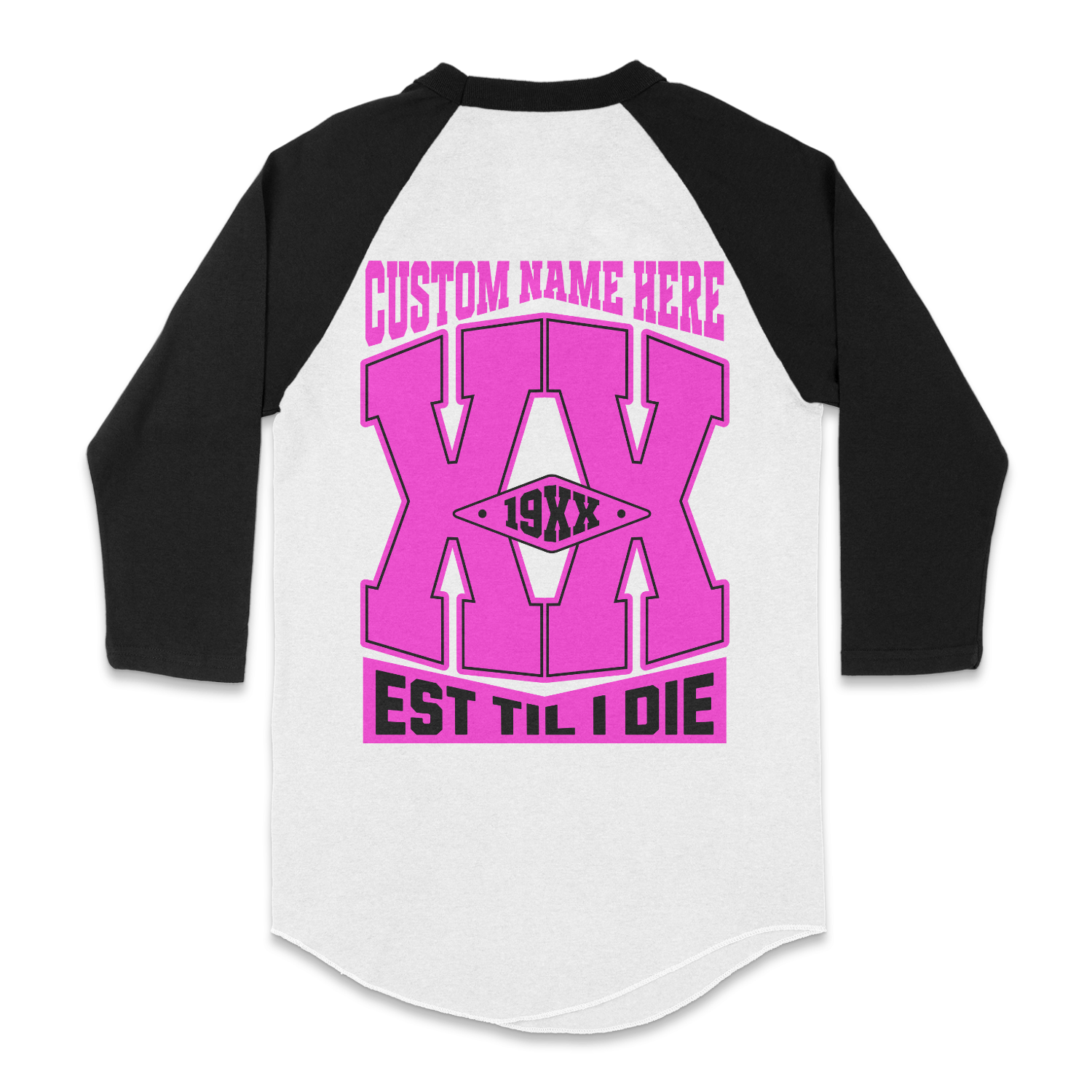 EST Baseball Raglan T-shirt