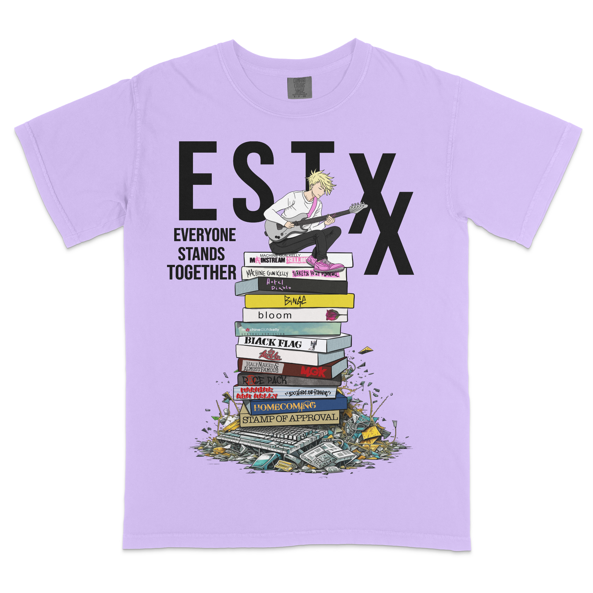 EST Destroy the Internet Heavyweight T-shirt