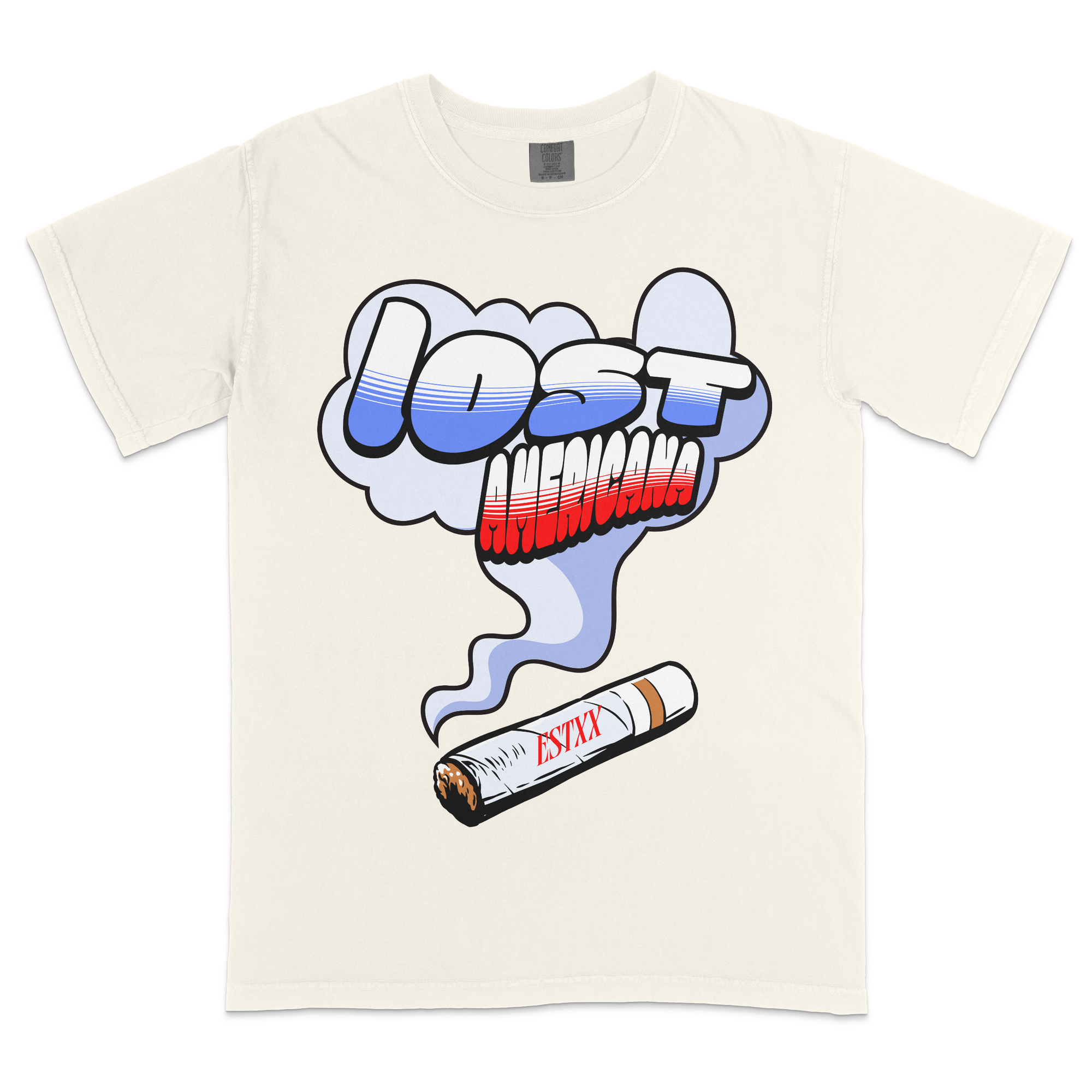 Lost Americana Cigarette Heavyweight T-shirt