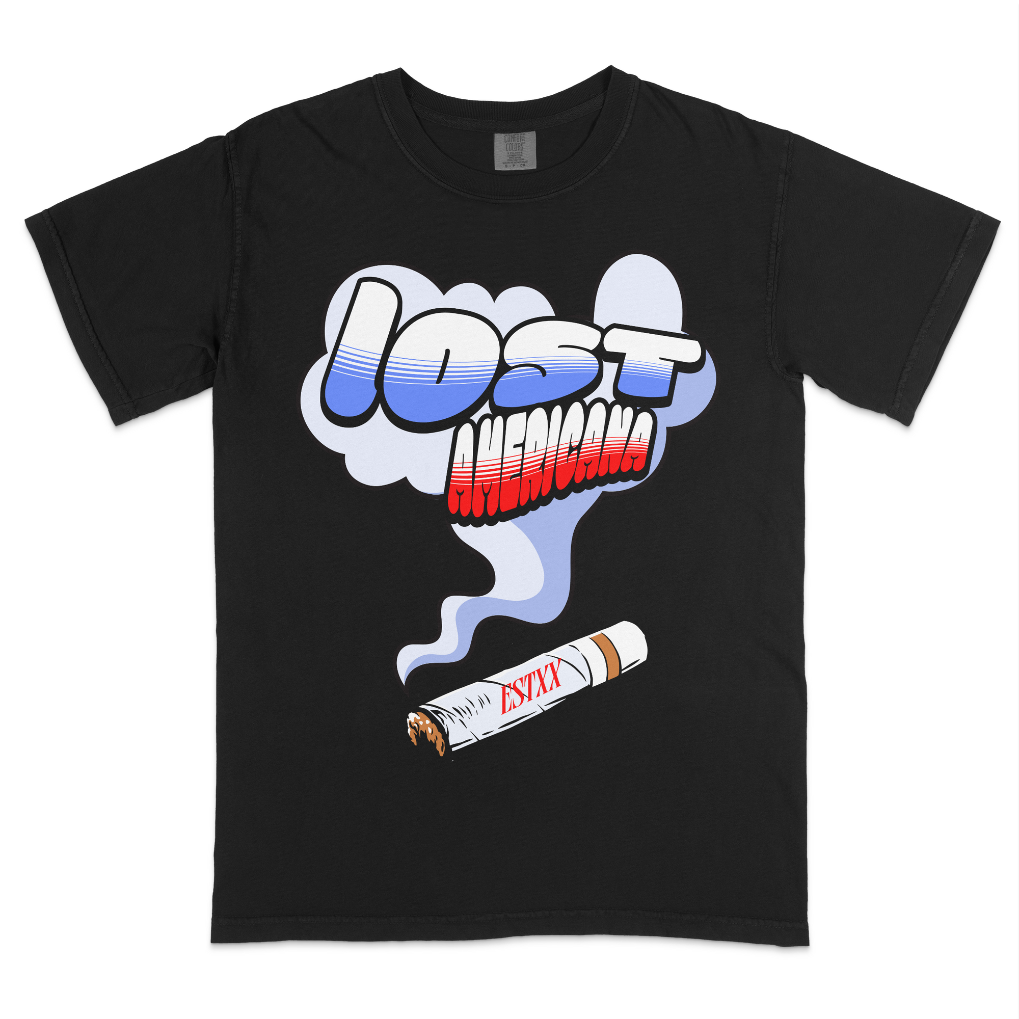 Lost Americana Cigarette Heavyweight T-shirt