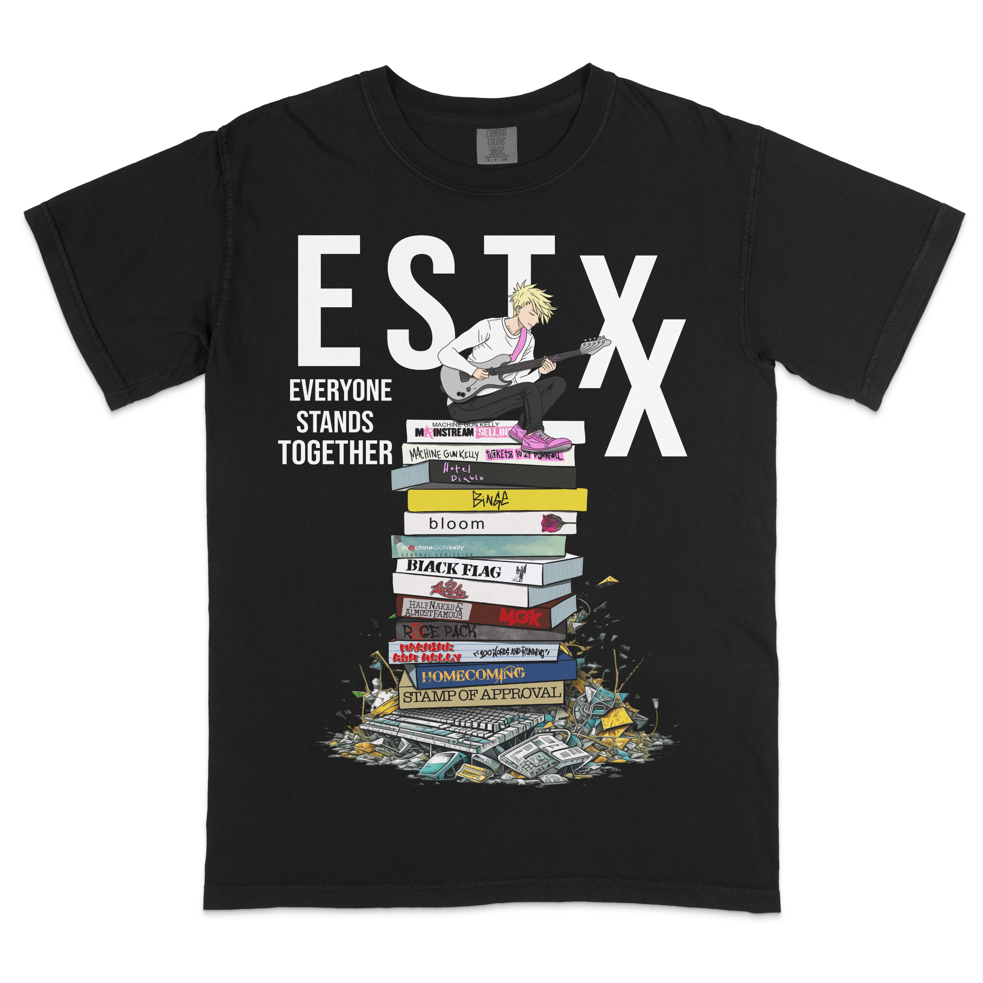 EST Destroy the Internet Heavyweight T-shirt