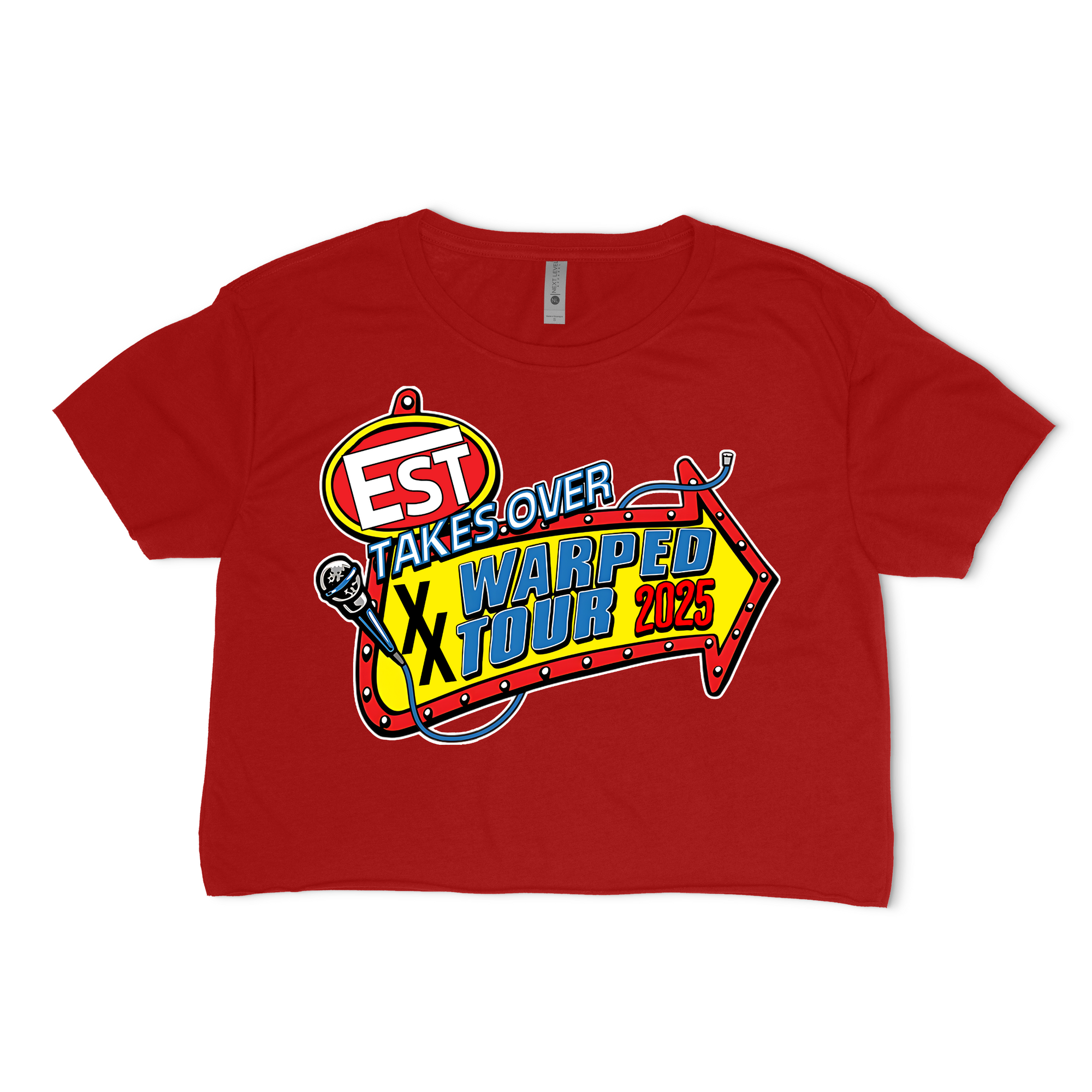 EST Takes Over WARPED 2025 Crop Top
