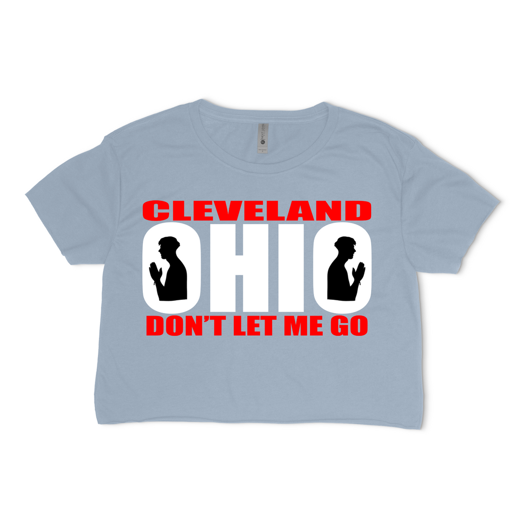 CLE Don't Let Me Go Women's Cali Crop Top