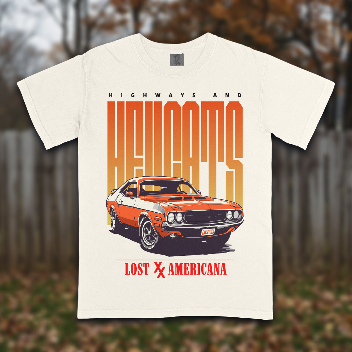 Highways and Hellcats T-shirt