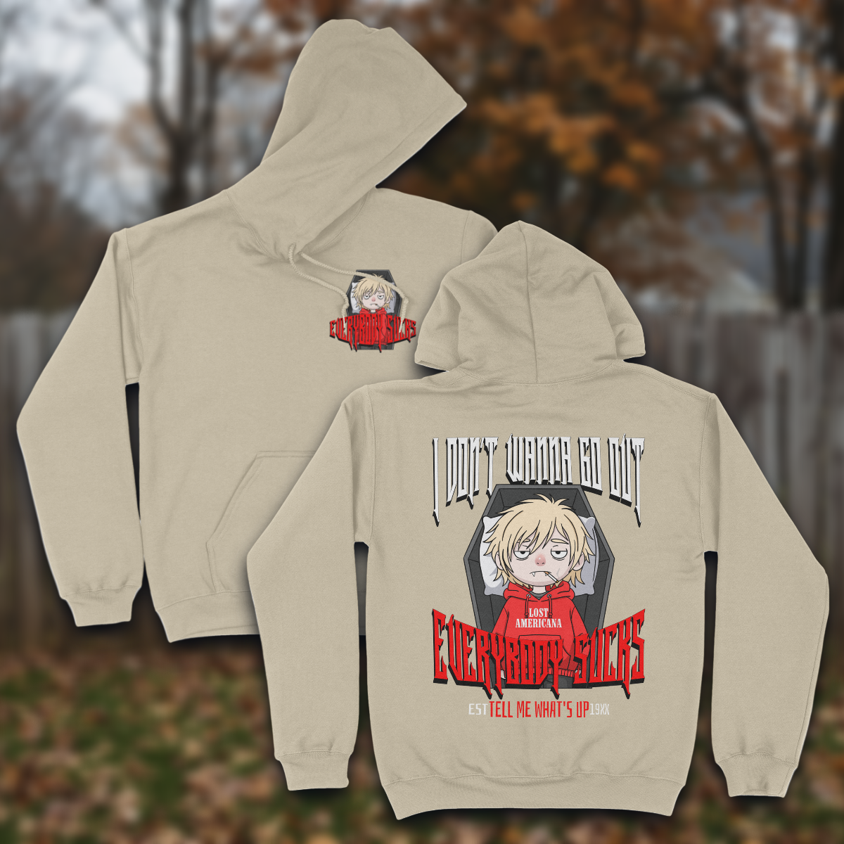 Everybody Sucks Hoodie