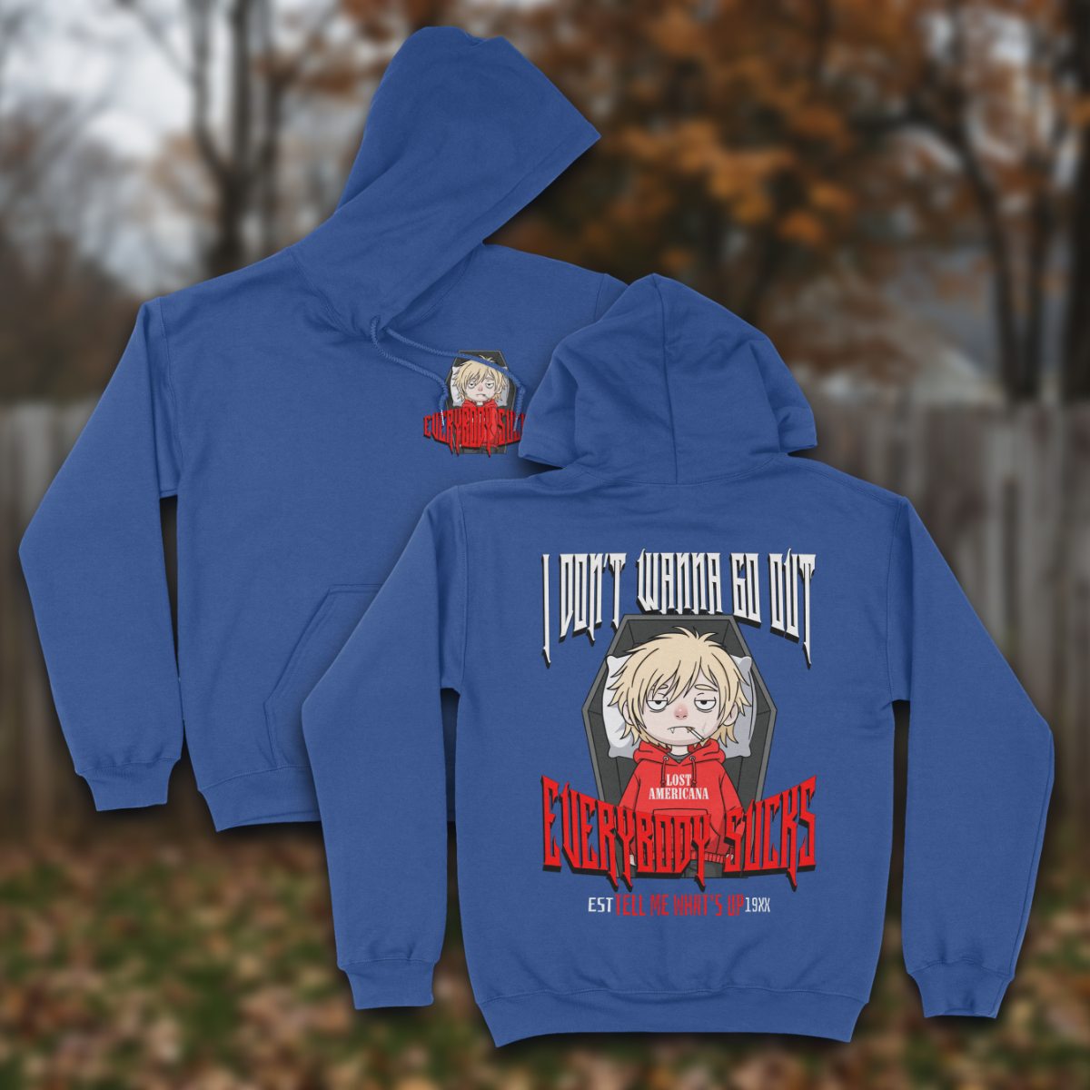 Everybody Sucks Hoodie