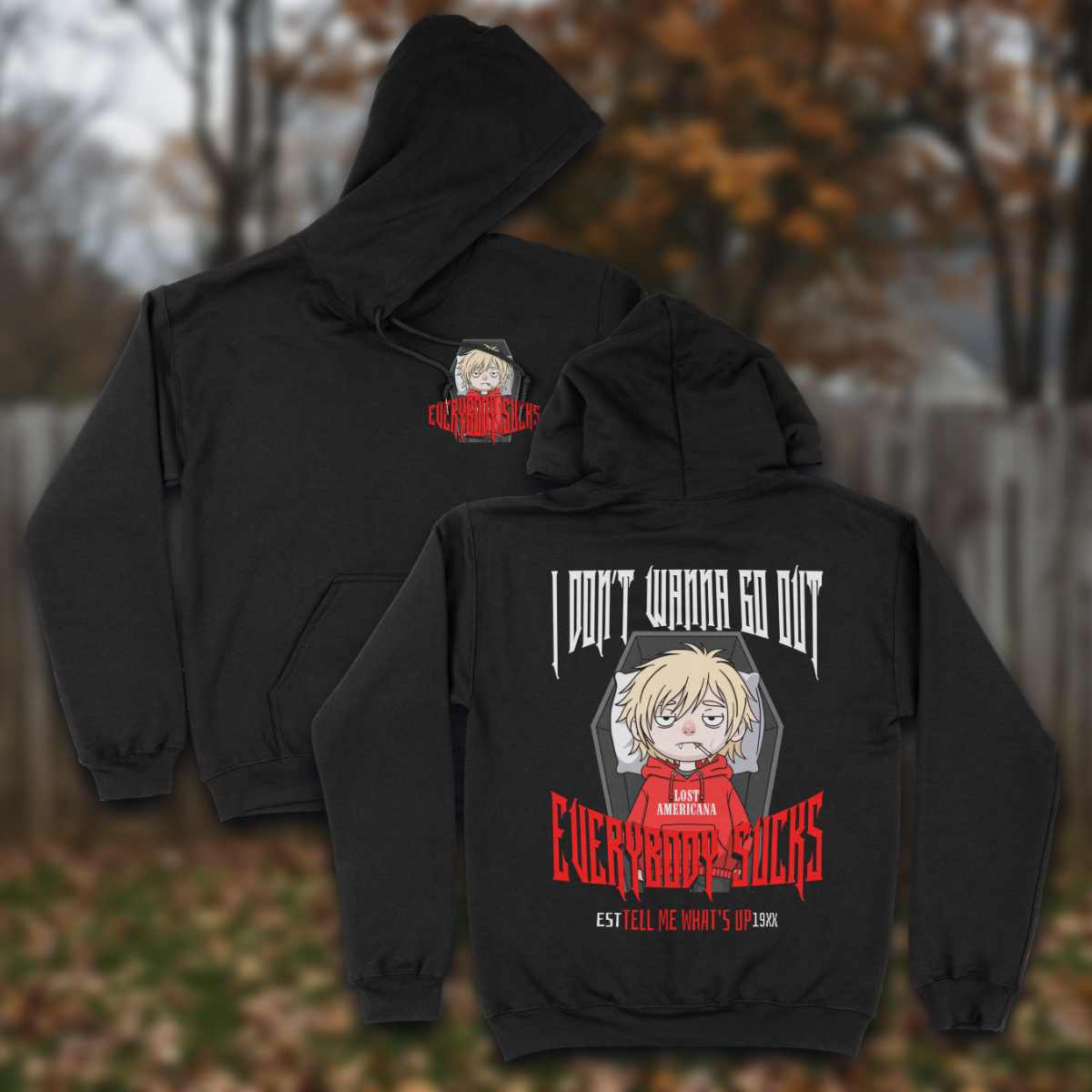 Everybody Sucks Hoodie