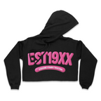 EST19XX Women's Cropped Fleece Hoodie