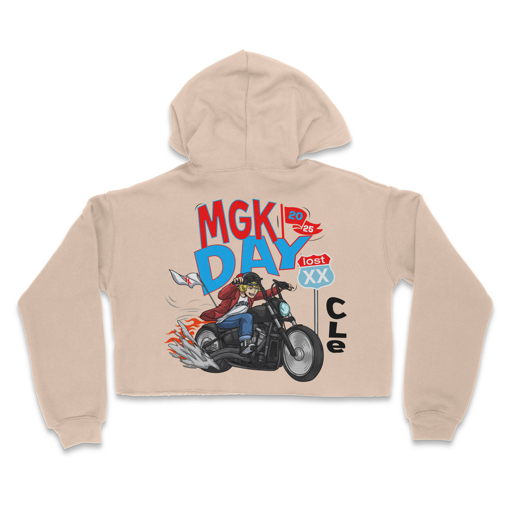 MGK Day 2025 x NG Original  Women's Cropped Fleece Hoodie