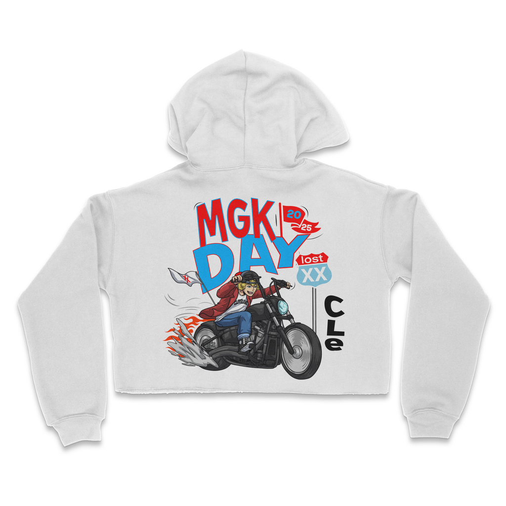 MGK Day 2025 x NG Original  Women's Cropped Fleece Hoodie