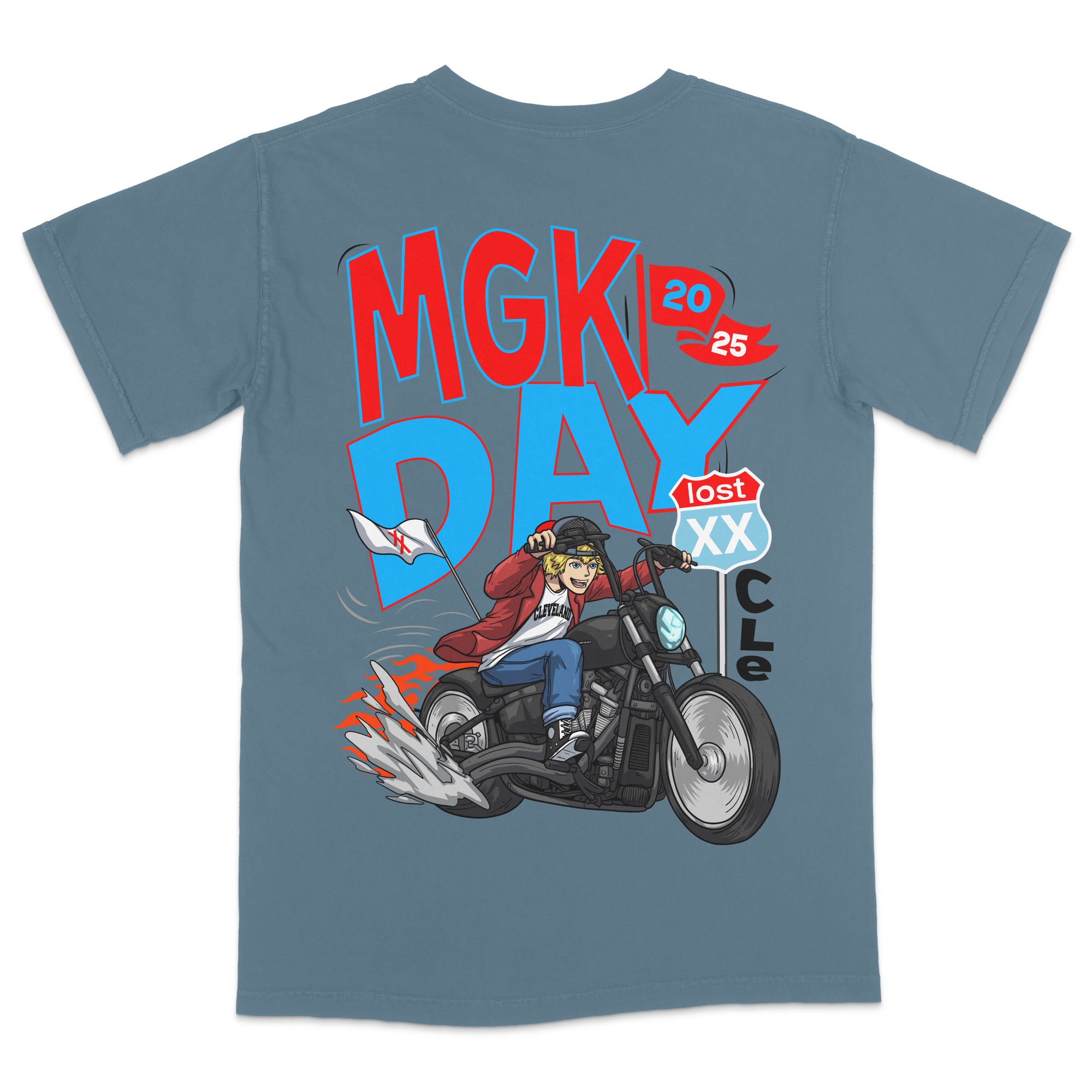 Lost MGK Day inspired Heavyweight T-shirt