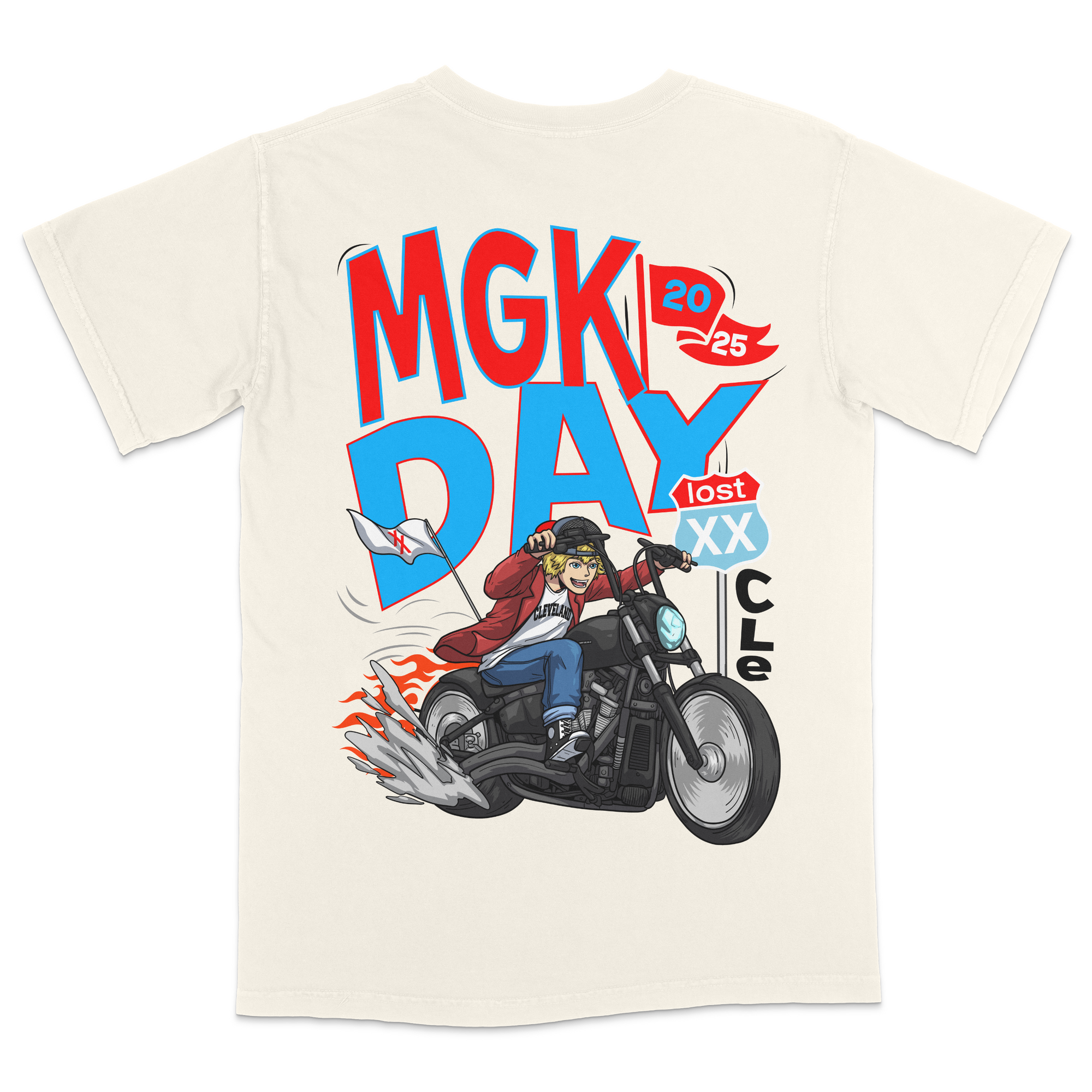 Lost MGK Day inspired Heavyweight T-shirt