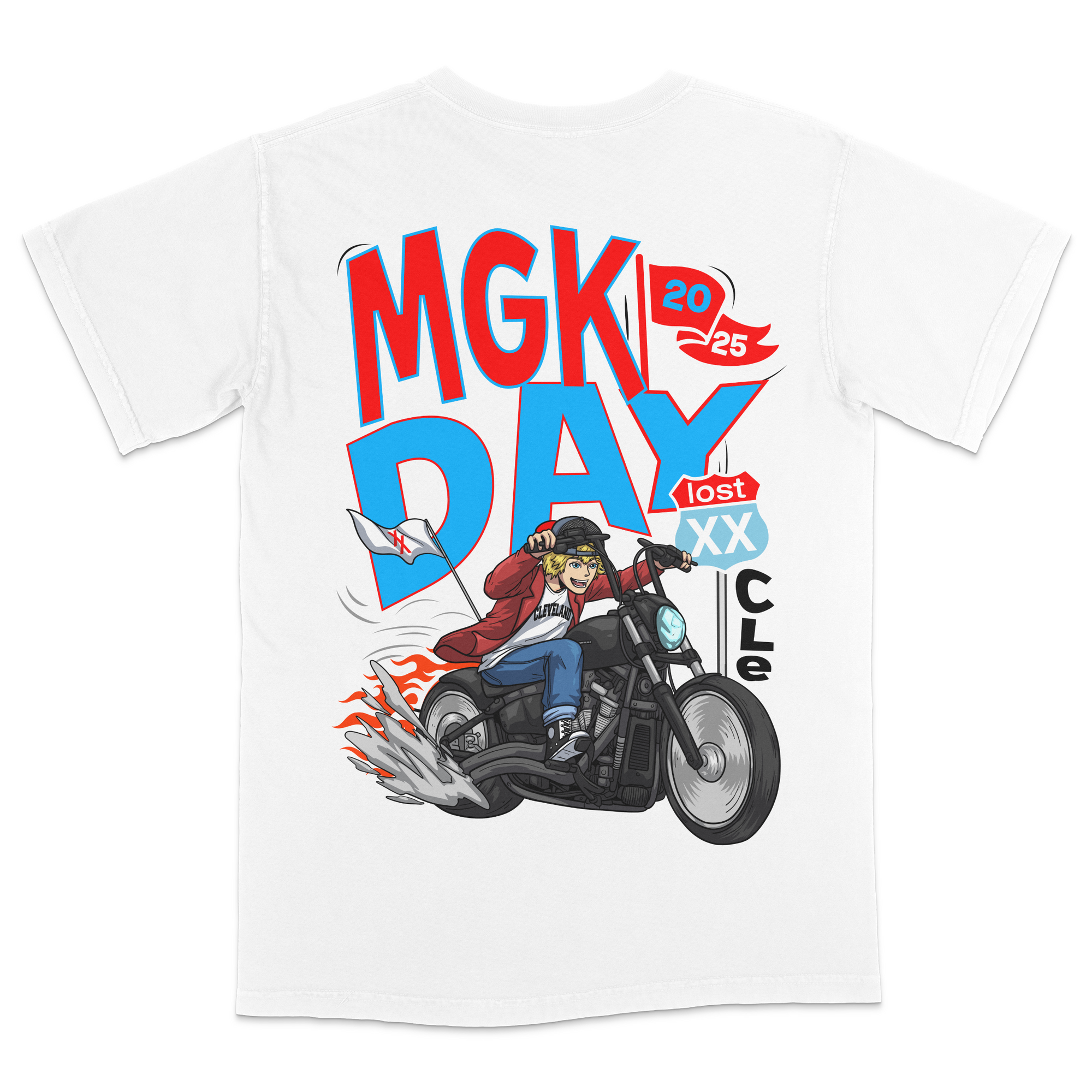 Lost MGK Day inspired Heavyweight T-shirt
