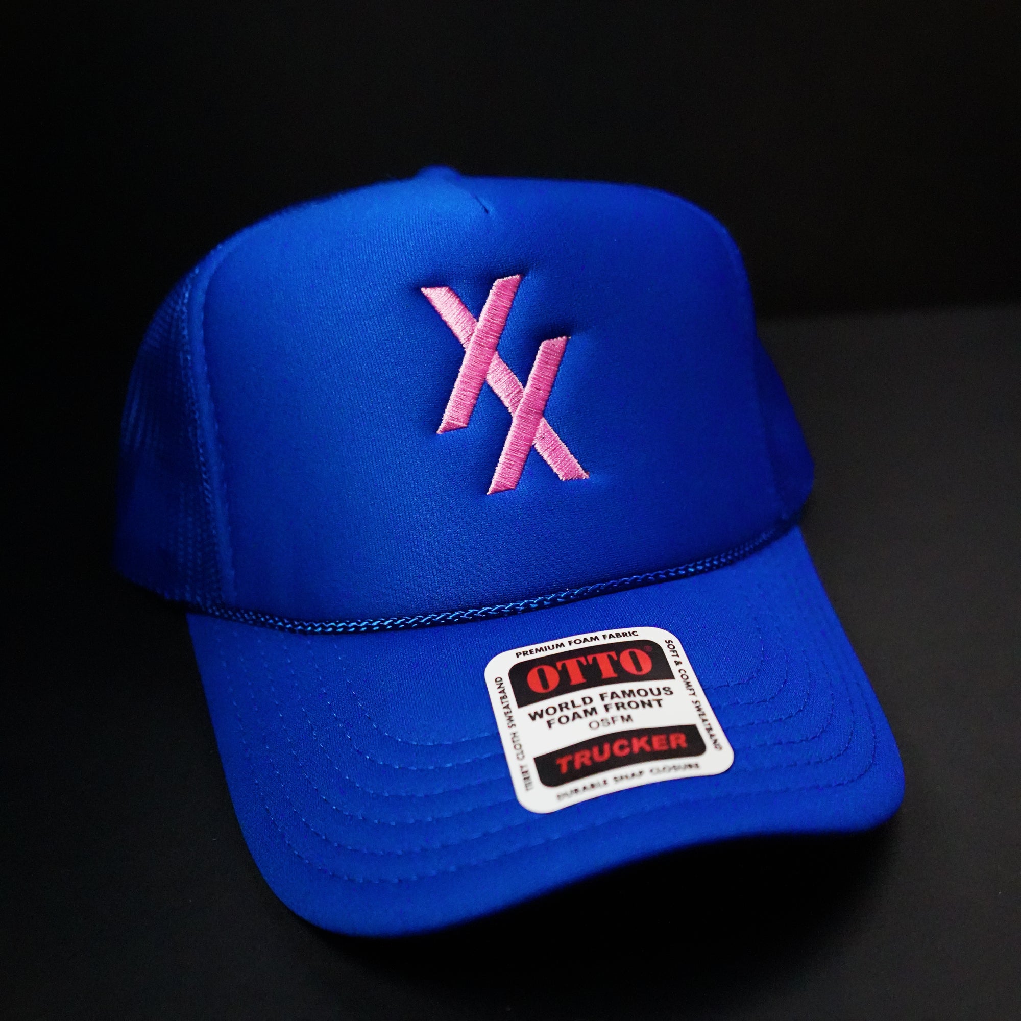 Pink XX MGK inspired Otto Trucker Hat