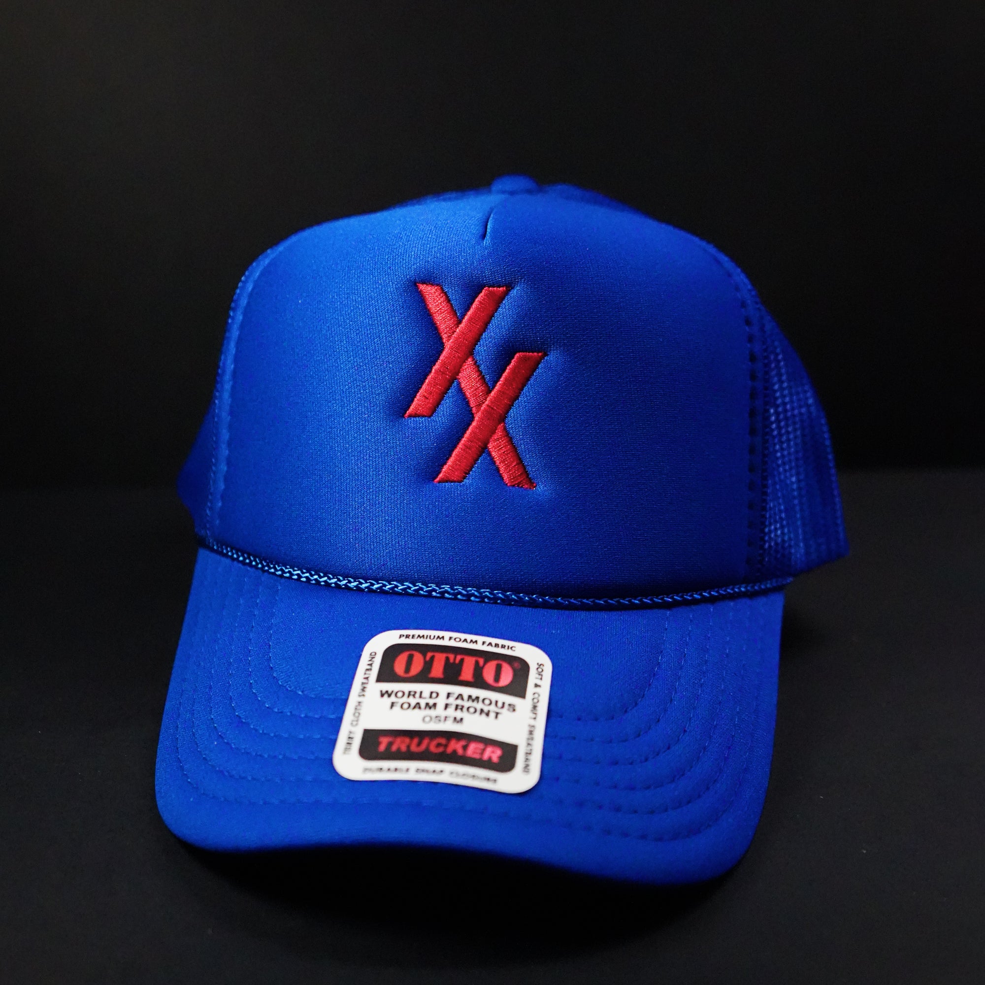 Red XX MGK inspired Otto Trucker Hat
