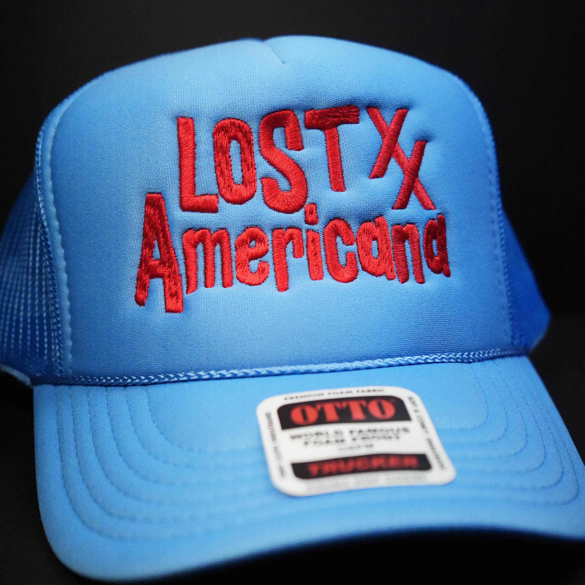 Blue EST Themed Otto Foam Trucker Hat