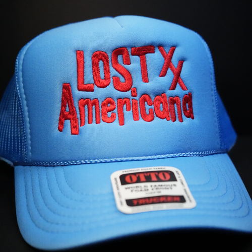 Blue EST Themed Otto Foam Trucker Hat