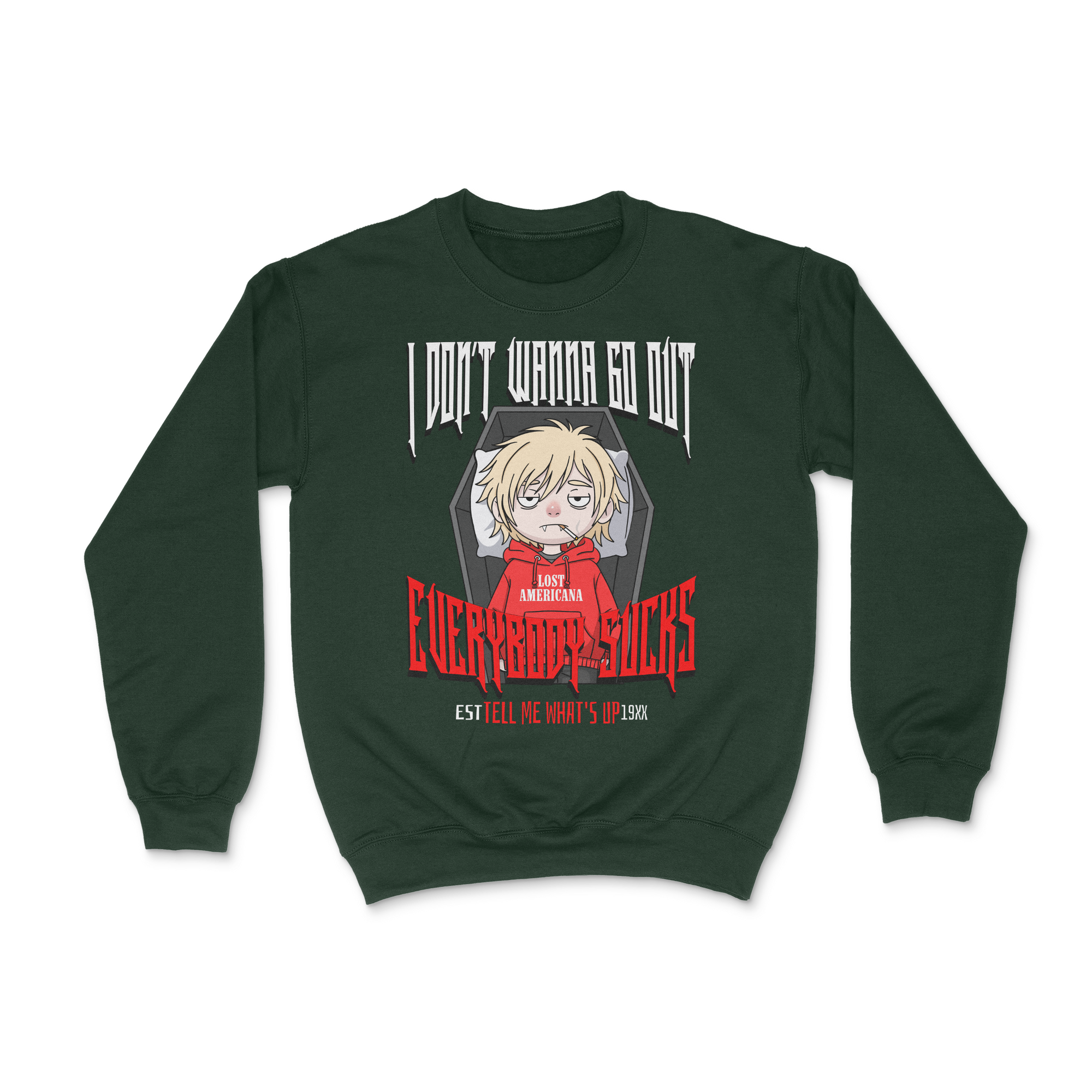 Everybody Sucks Crewneck