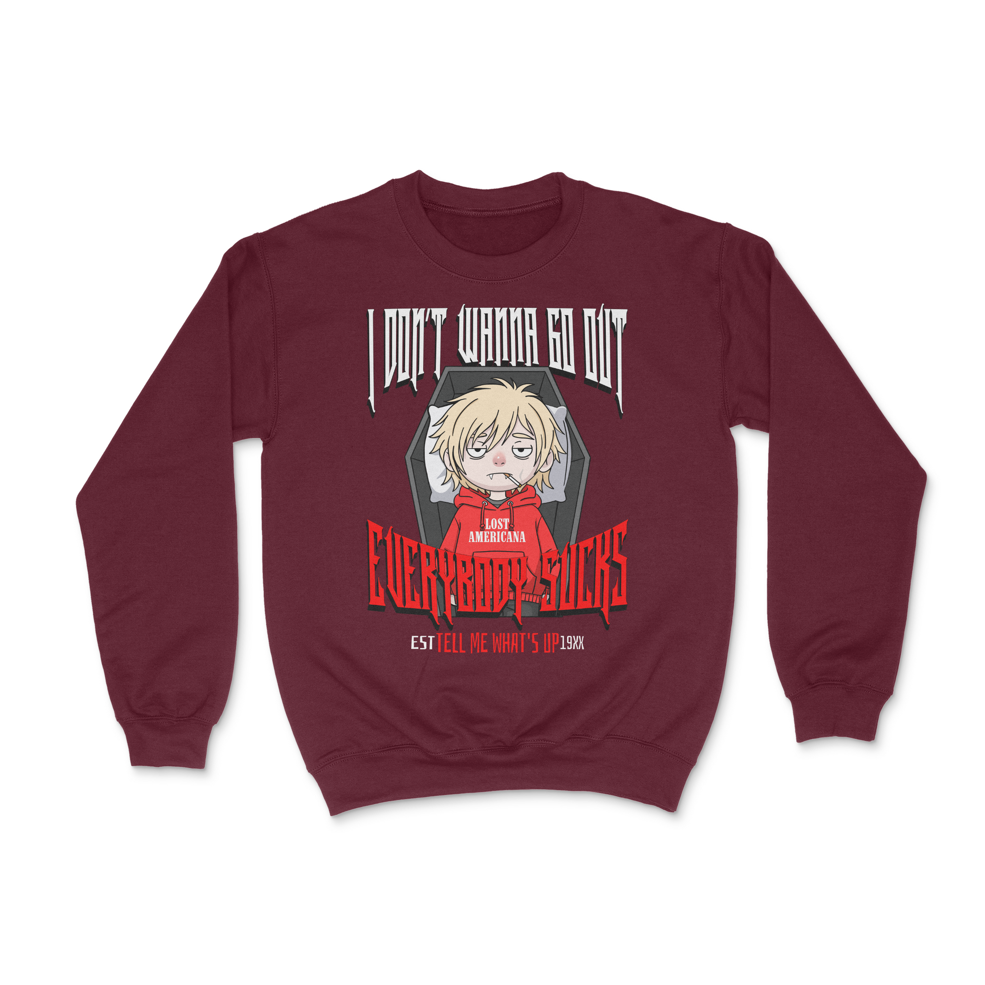 Everybody Sucks Crewneck