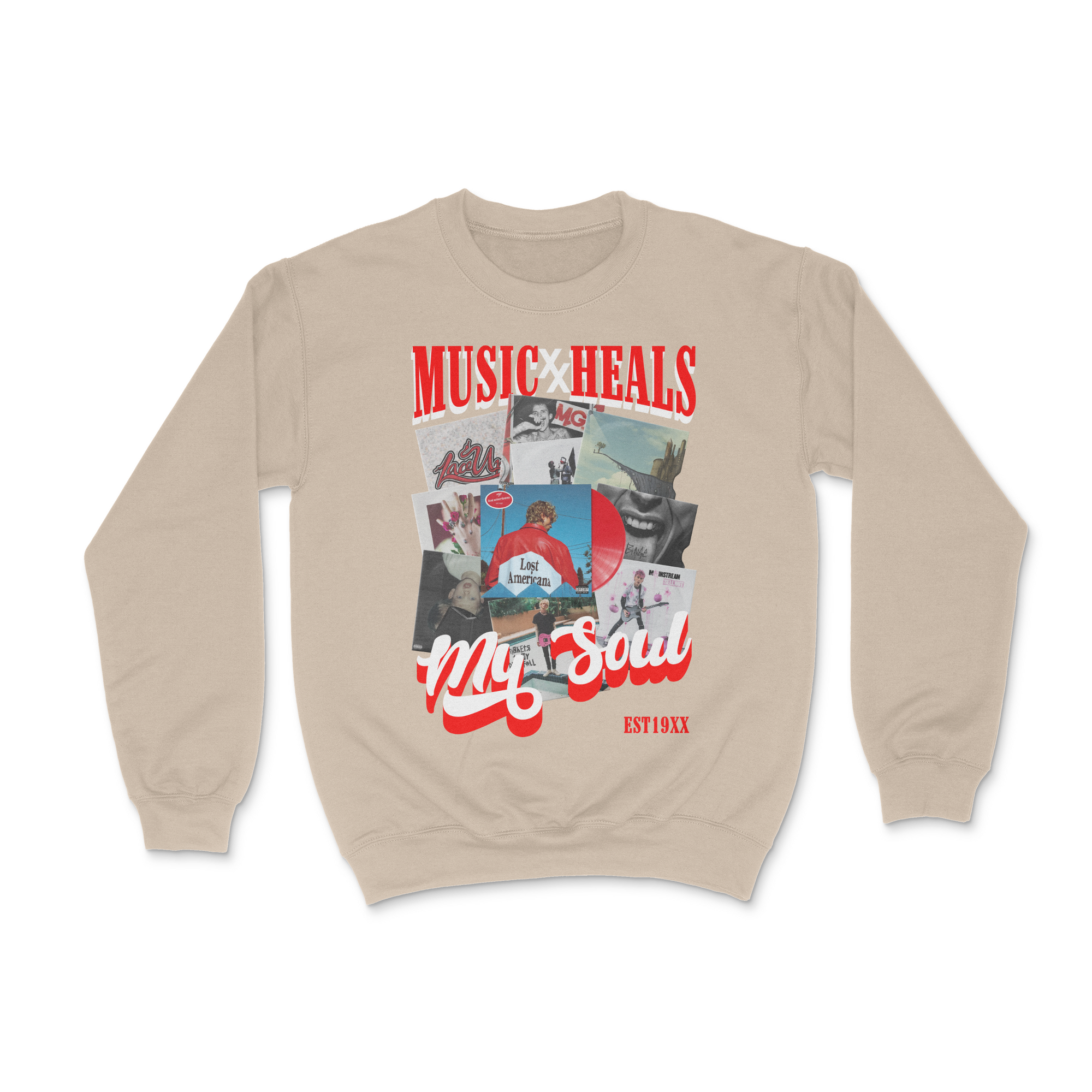 Music Heals My Soul 2.0 MGK inspired Crewneck