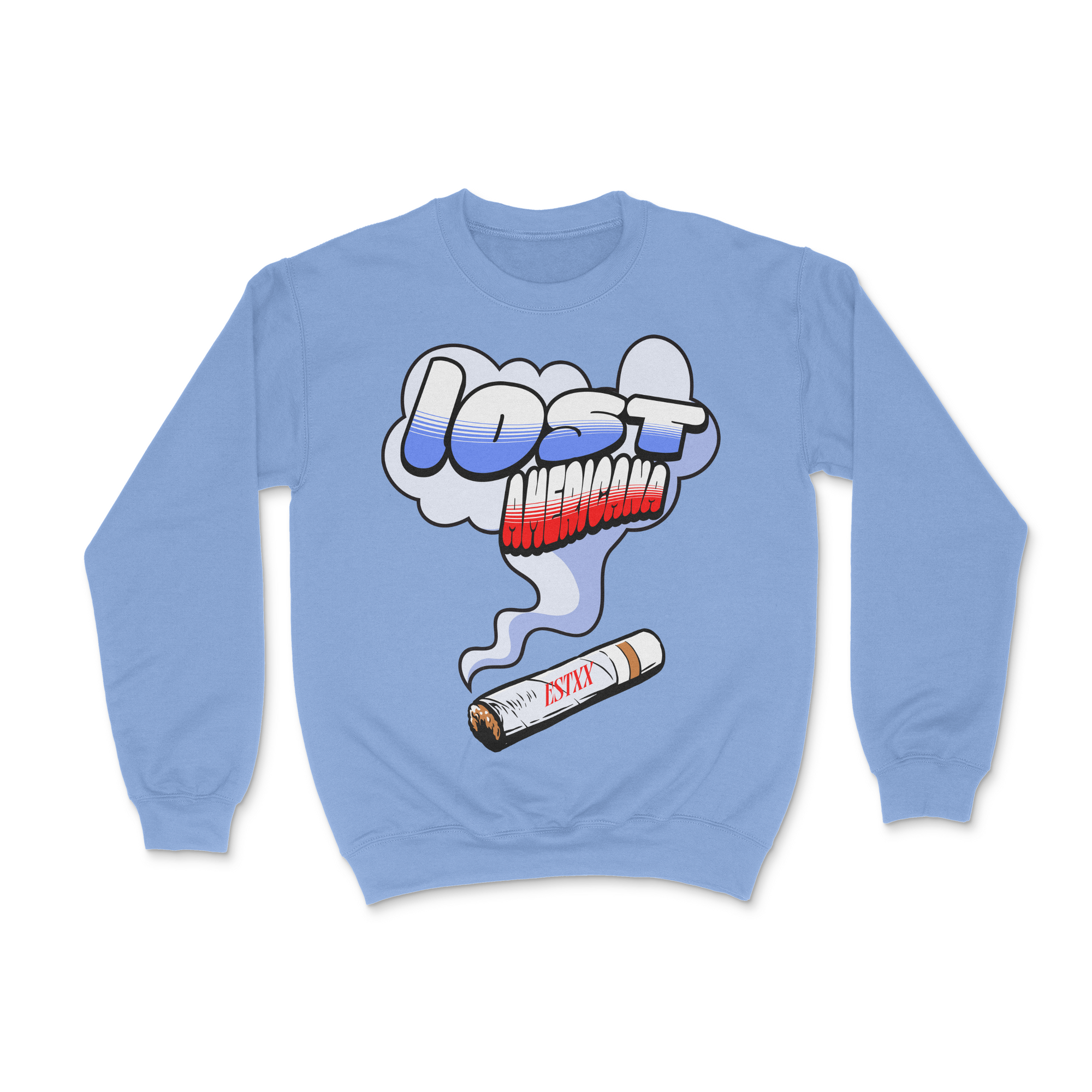 Lost Americana Cigarette Crewneck