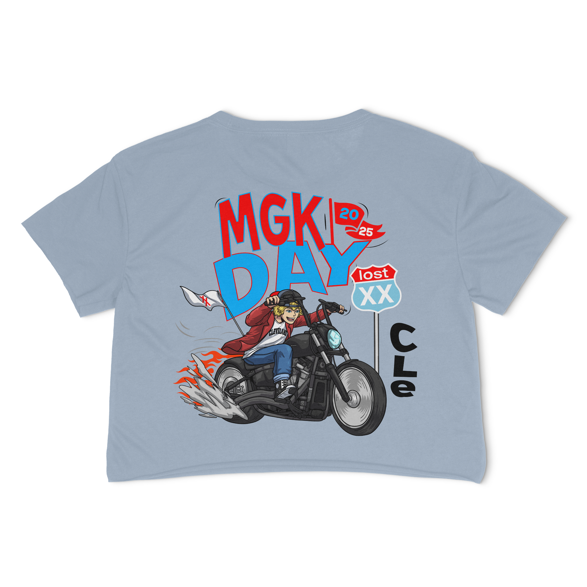 Lost MGK Day Inspired Women's Cali Crop