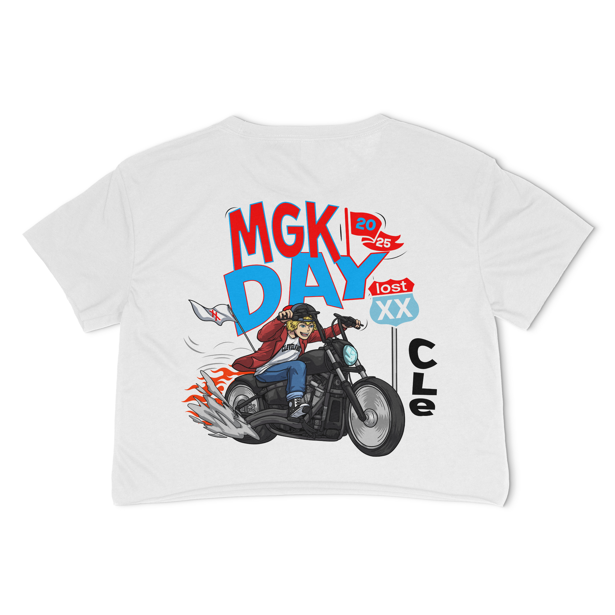 Lost MGK Day Inspired Women's Cali Crop