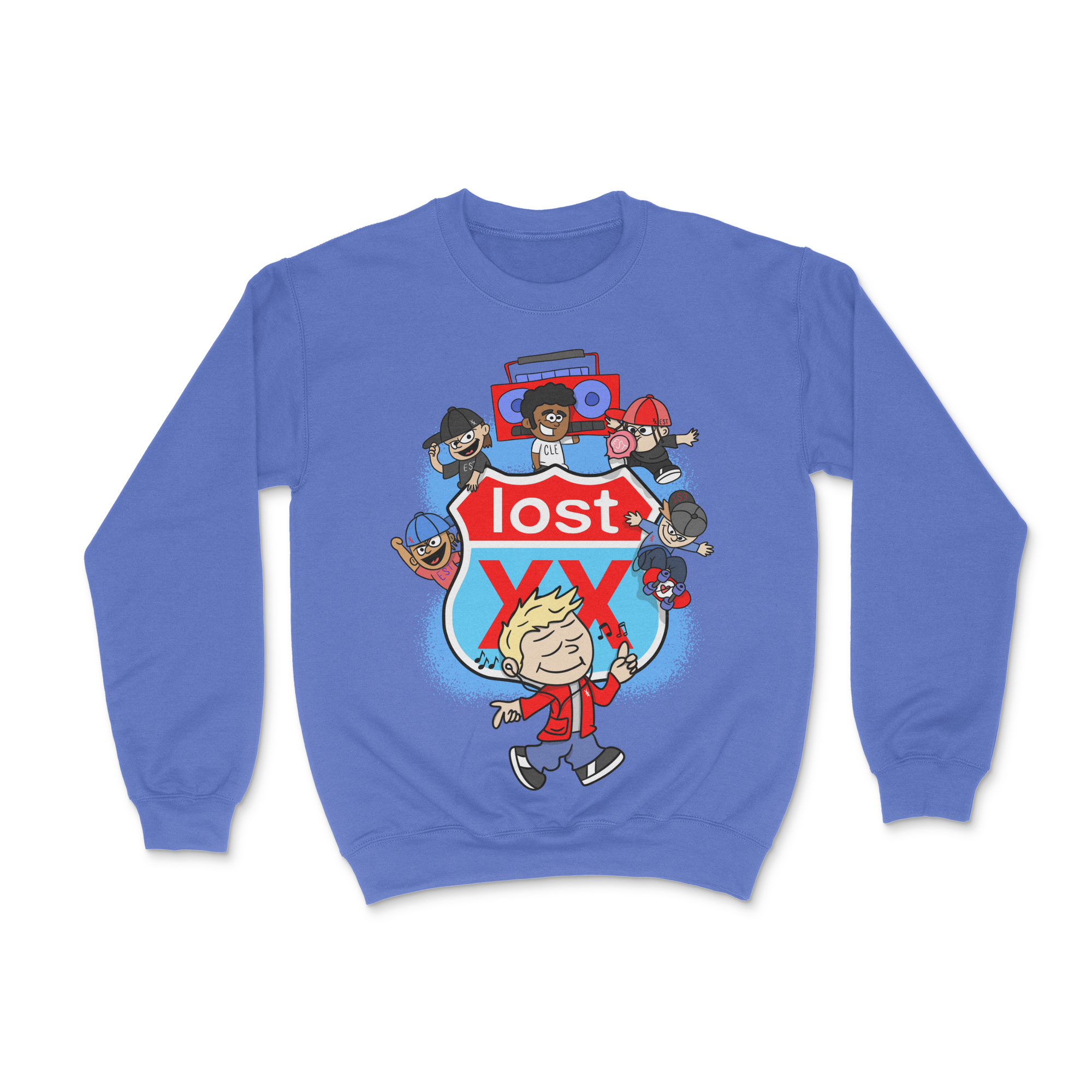 Lost Cartoon Crewneck