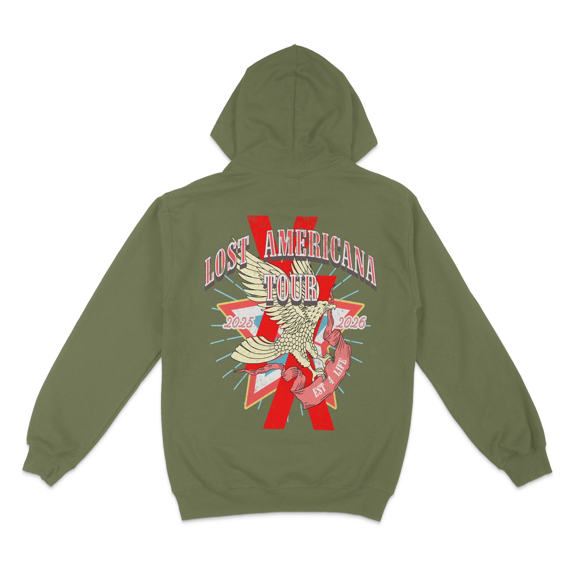 Lost Americana Tour Ealge Soft Hoodie