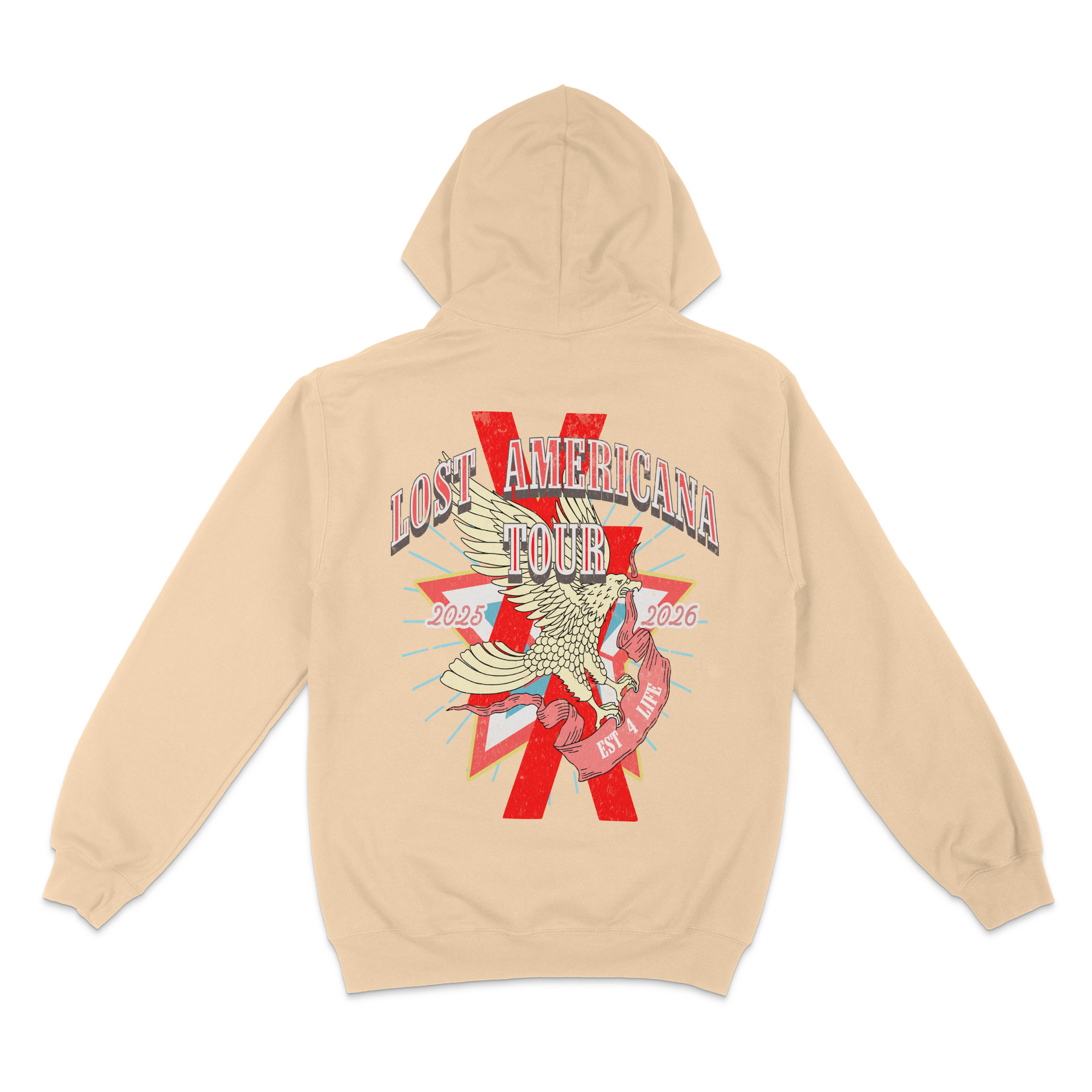 Lost Americana Tour Ealge Soft Hoodie