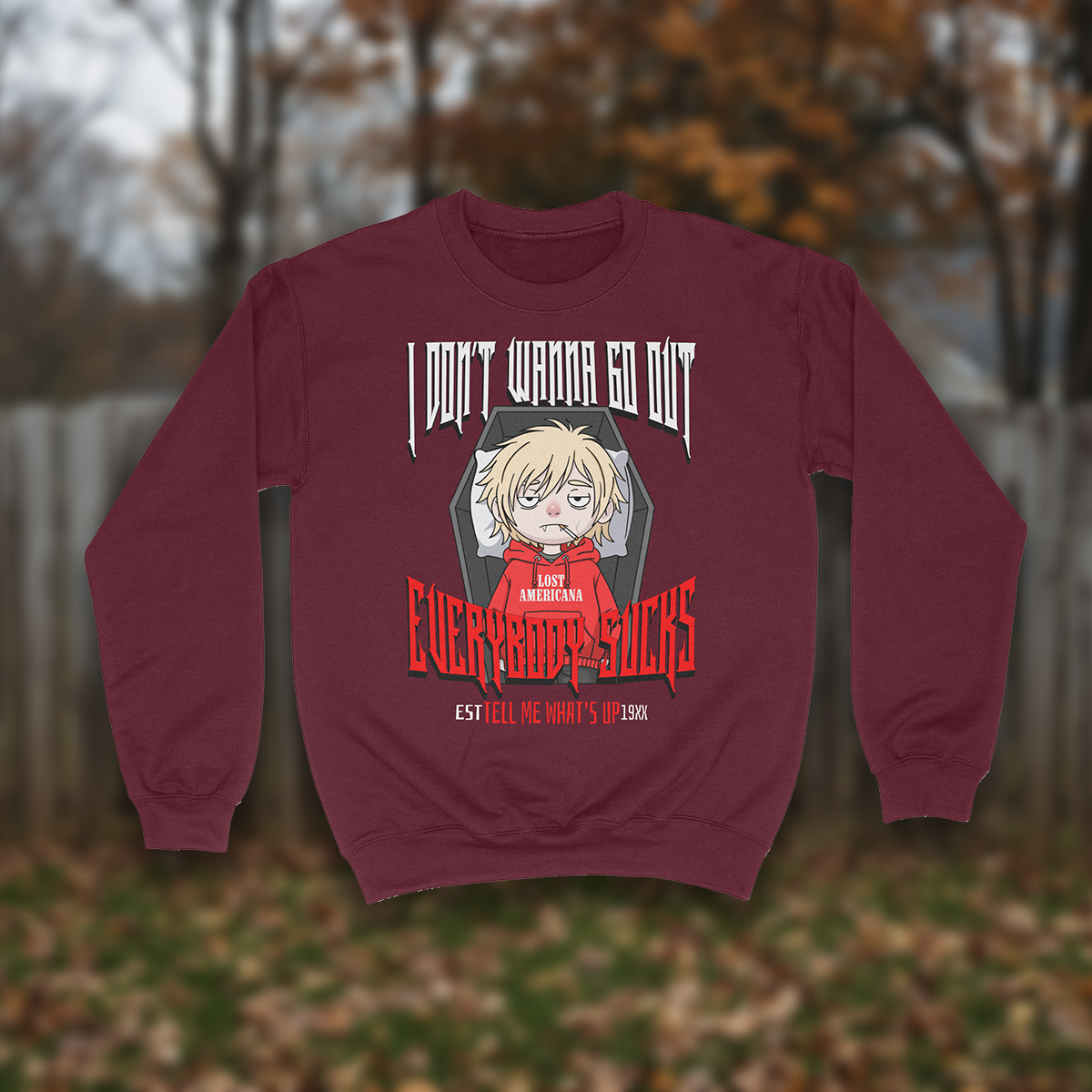 Everybody Sucks Crewneck