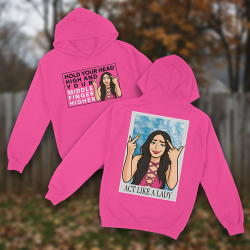 Act Like a Lady Softstyle Hoodie